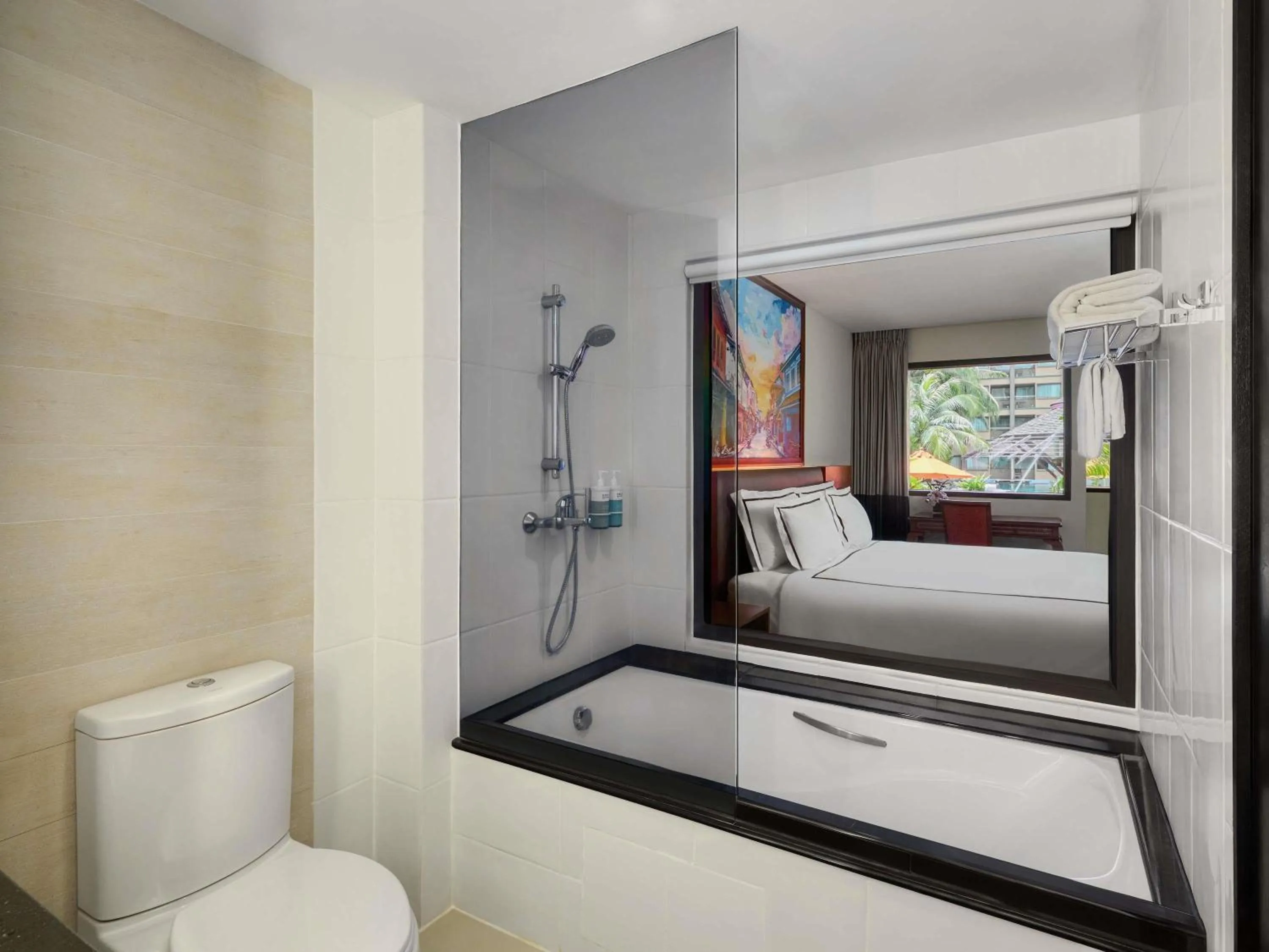 Bedroom, Bed in Novotel Phuket Vintage Park Resort