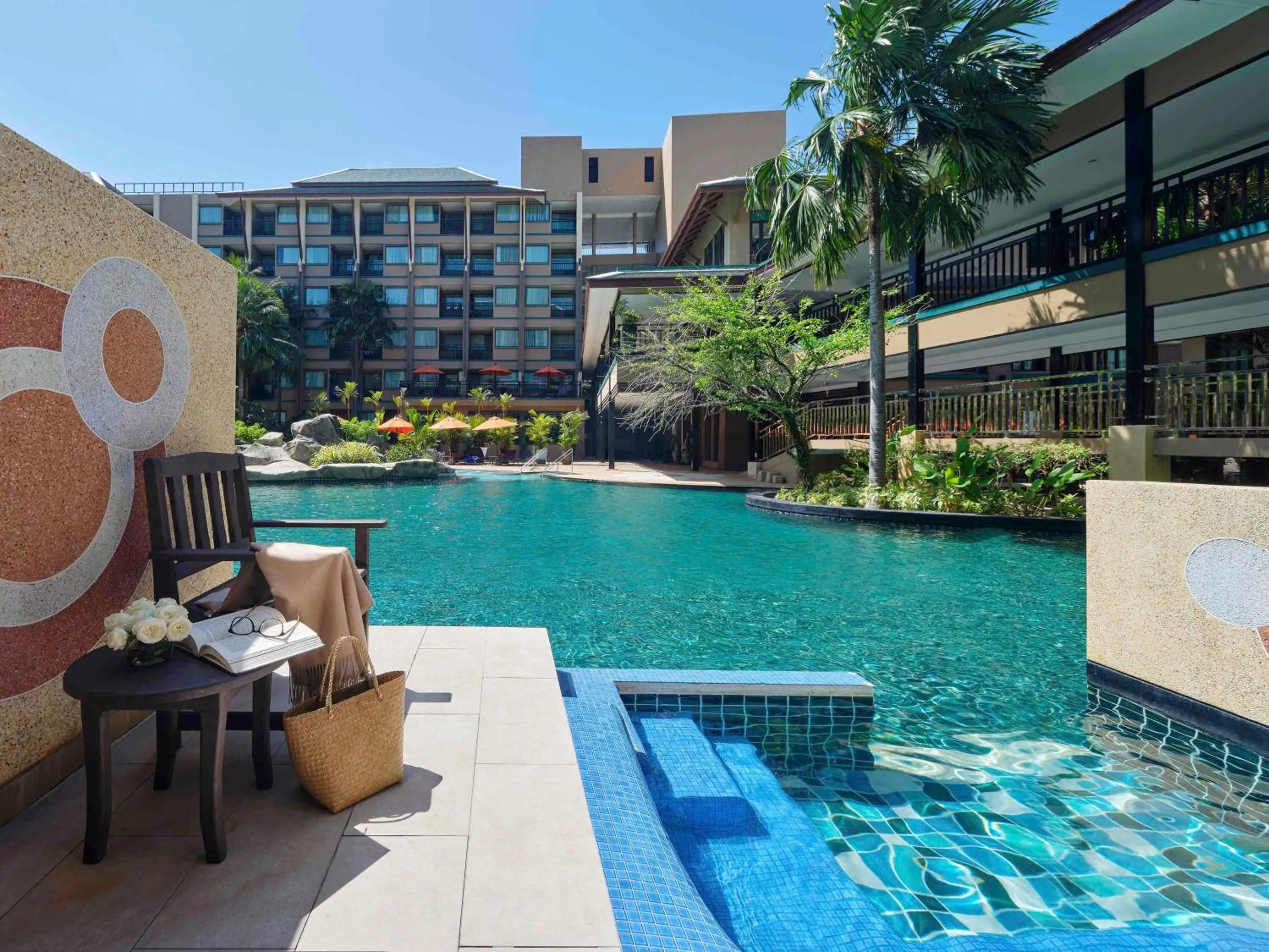 Pool view in Novotel Phuket Vintage Park Resort