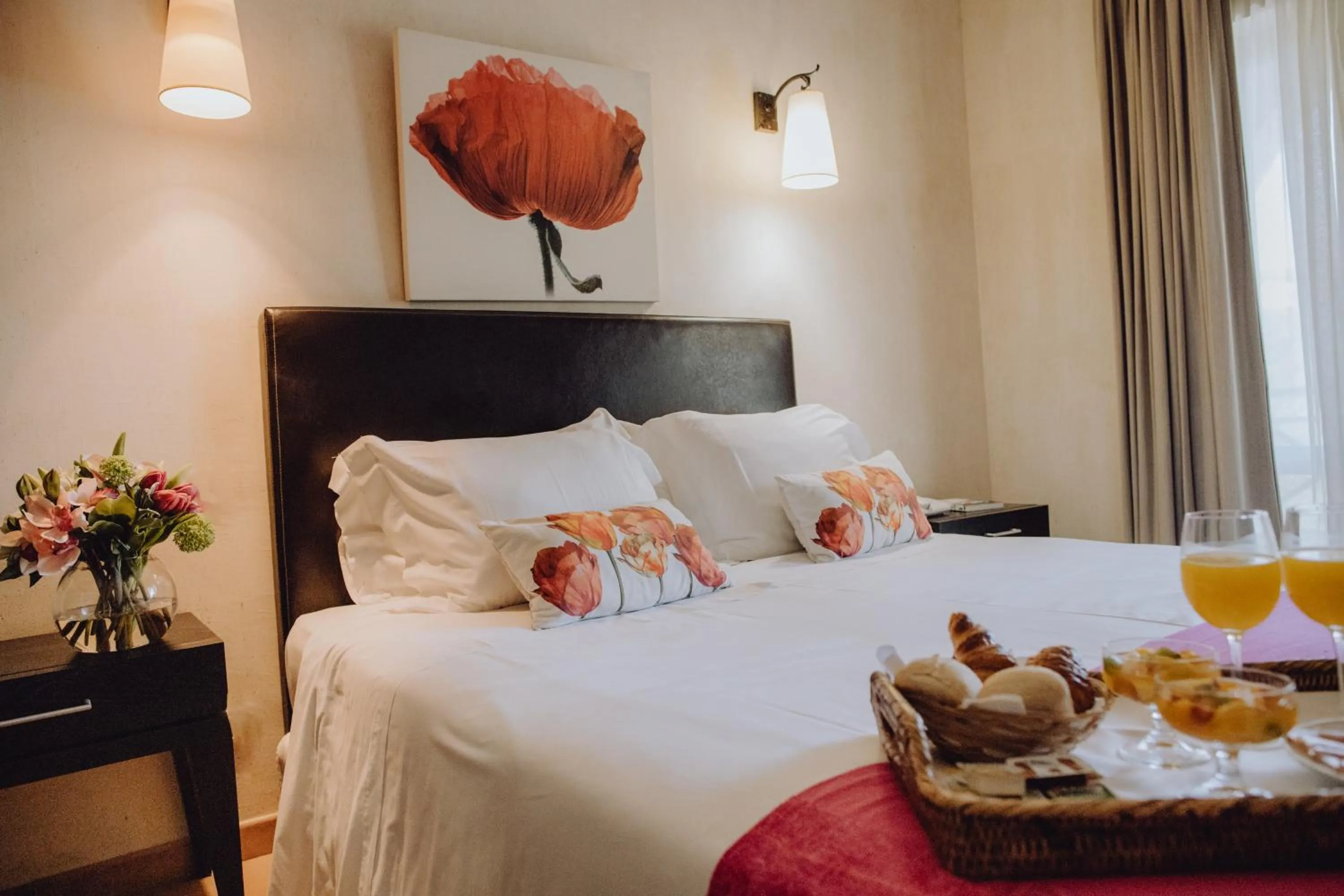Bedroom, Bed in Hotel Parque das Laranjeiras