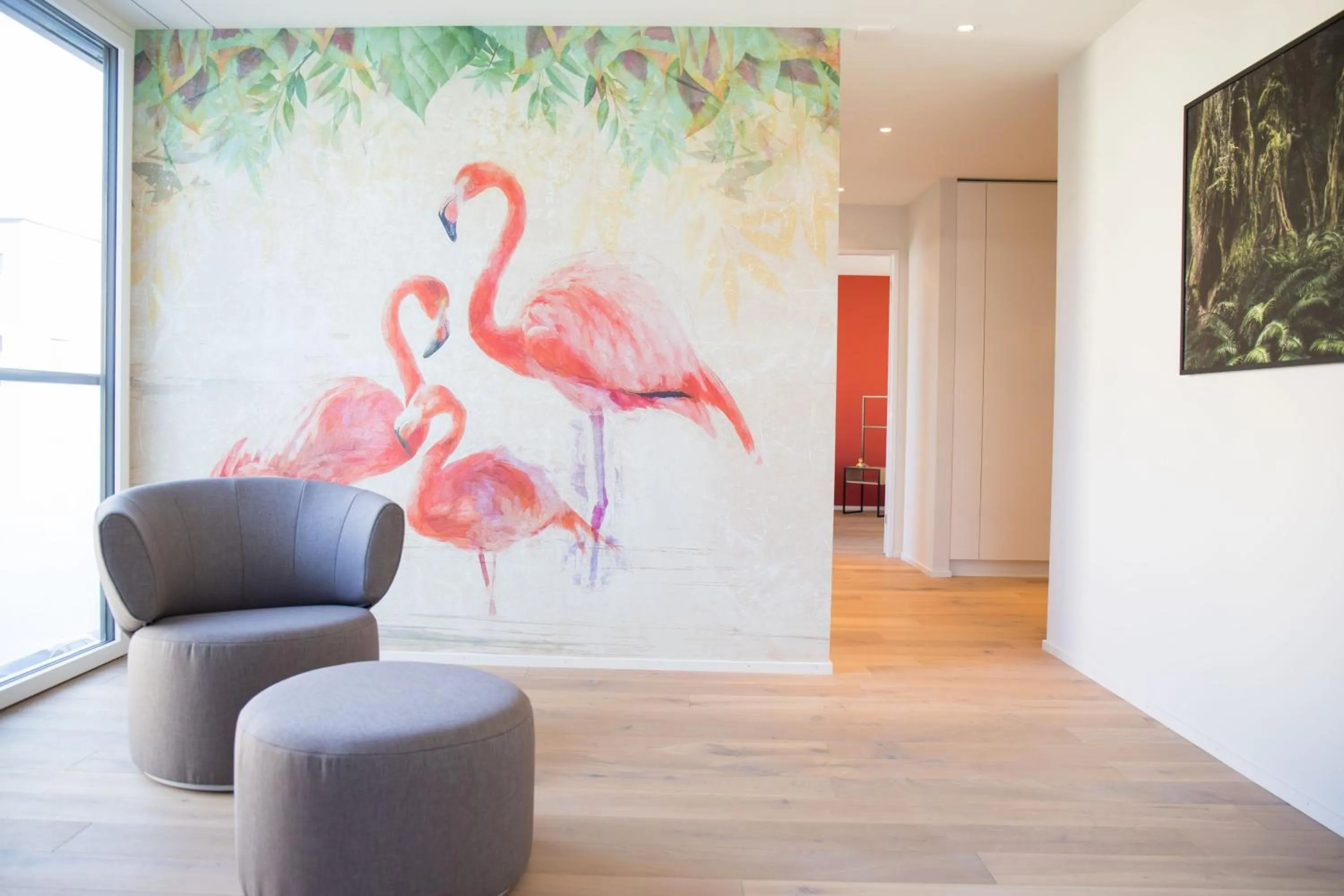 Decorative detail in Gubelhof Suites