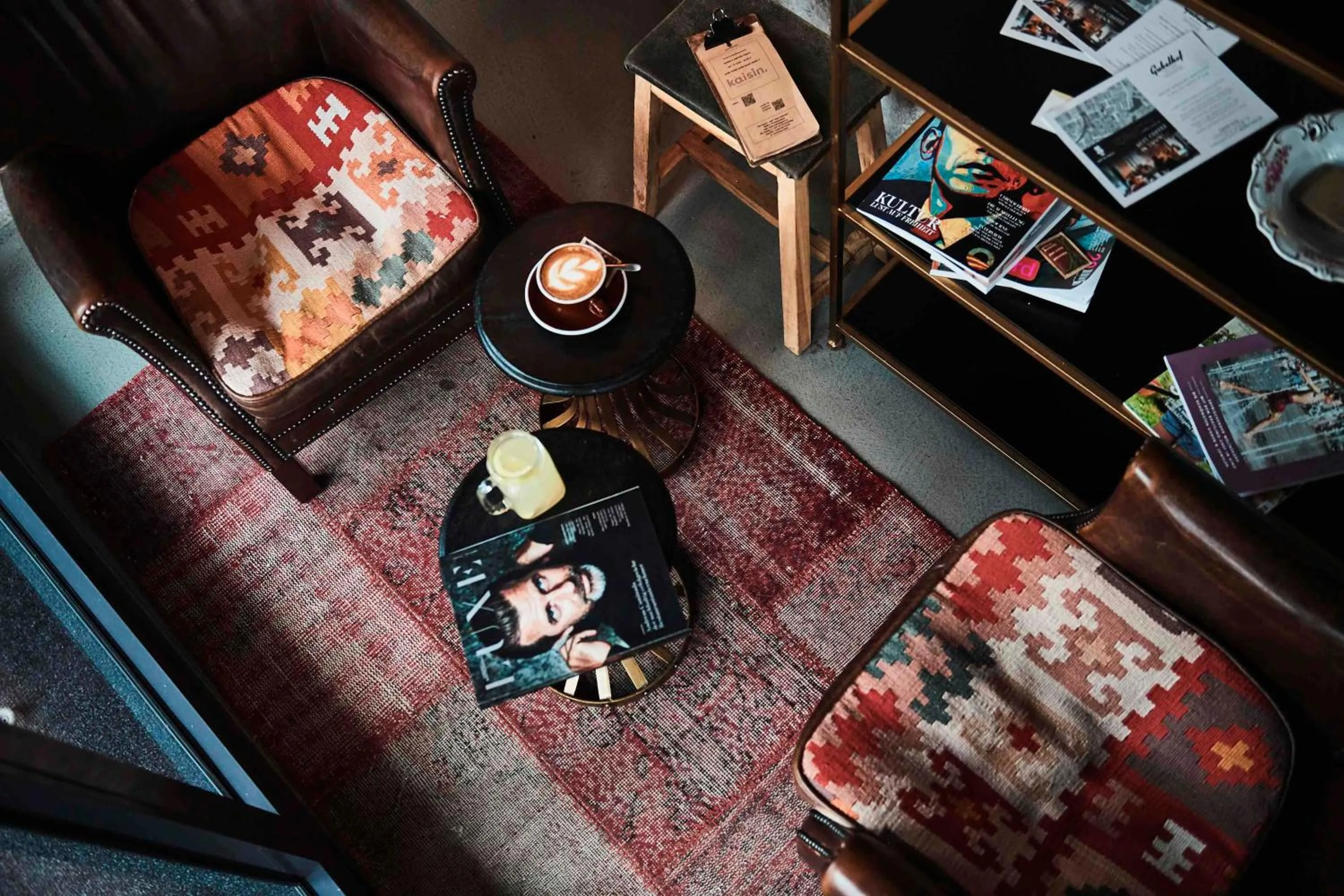 Decorative detail in Gubelhof Suites