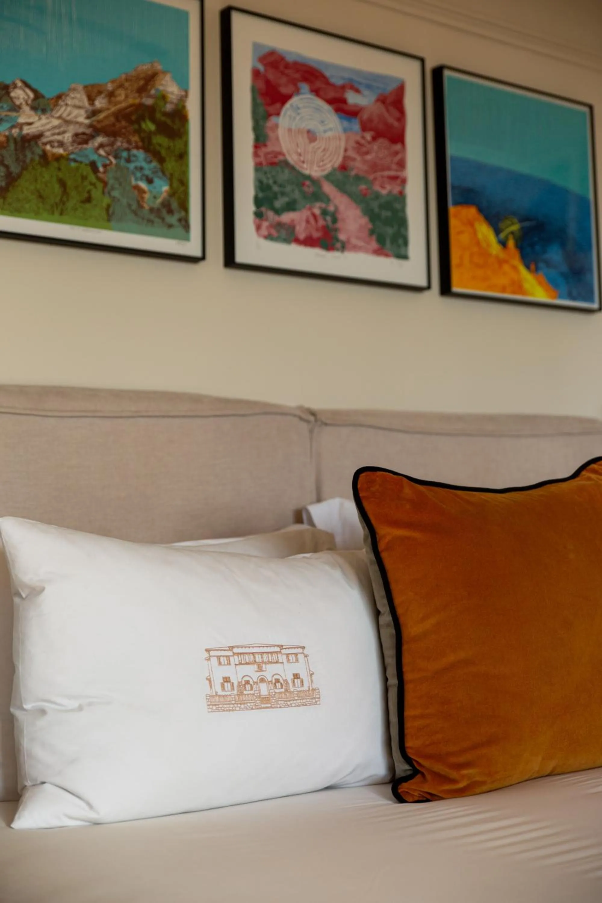 Bed in Sonnekus Boutique Hotel & Bistro