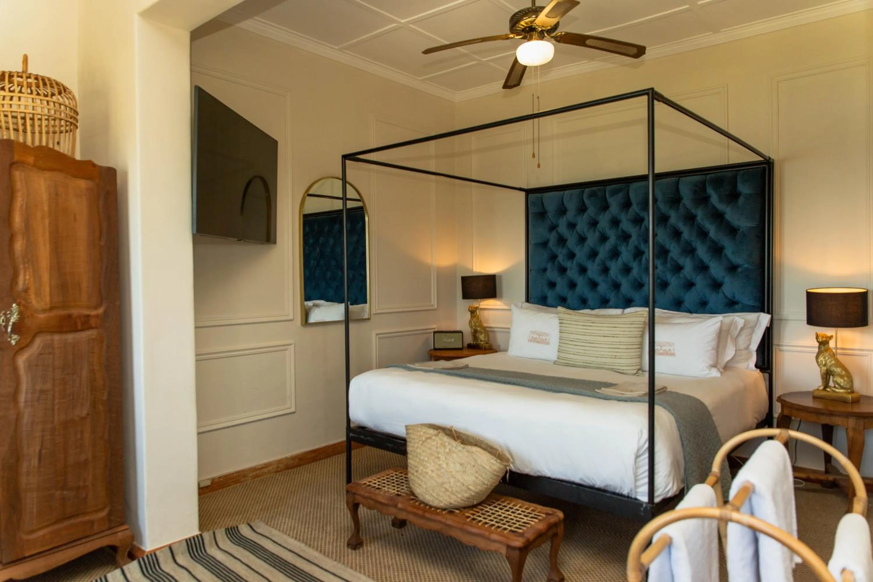 Bed in Sonnekus Boutique Hotel & Bistro