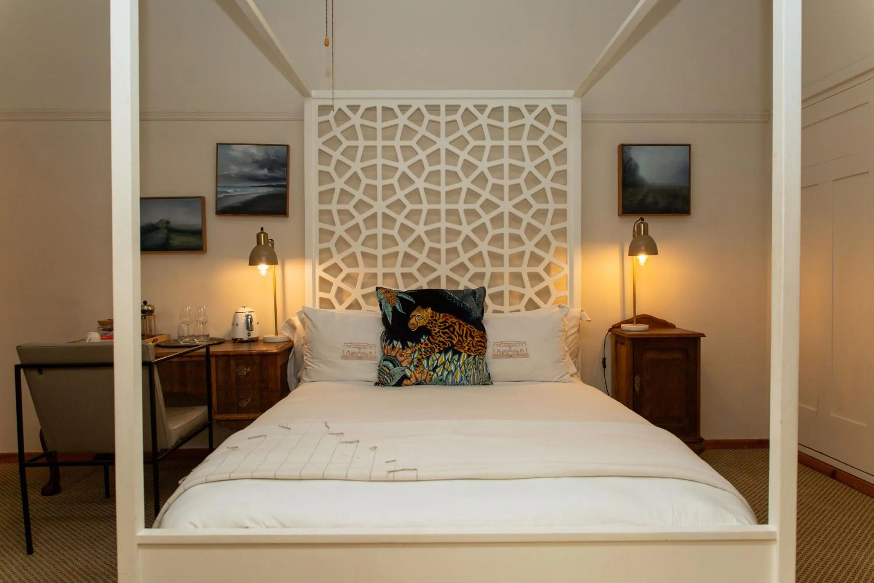 Bed in Sonnekus Boutique Hotel & Bistro