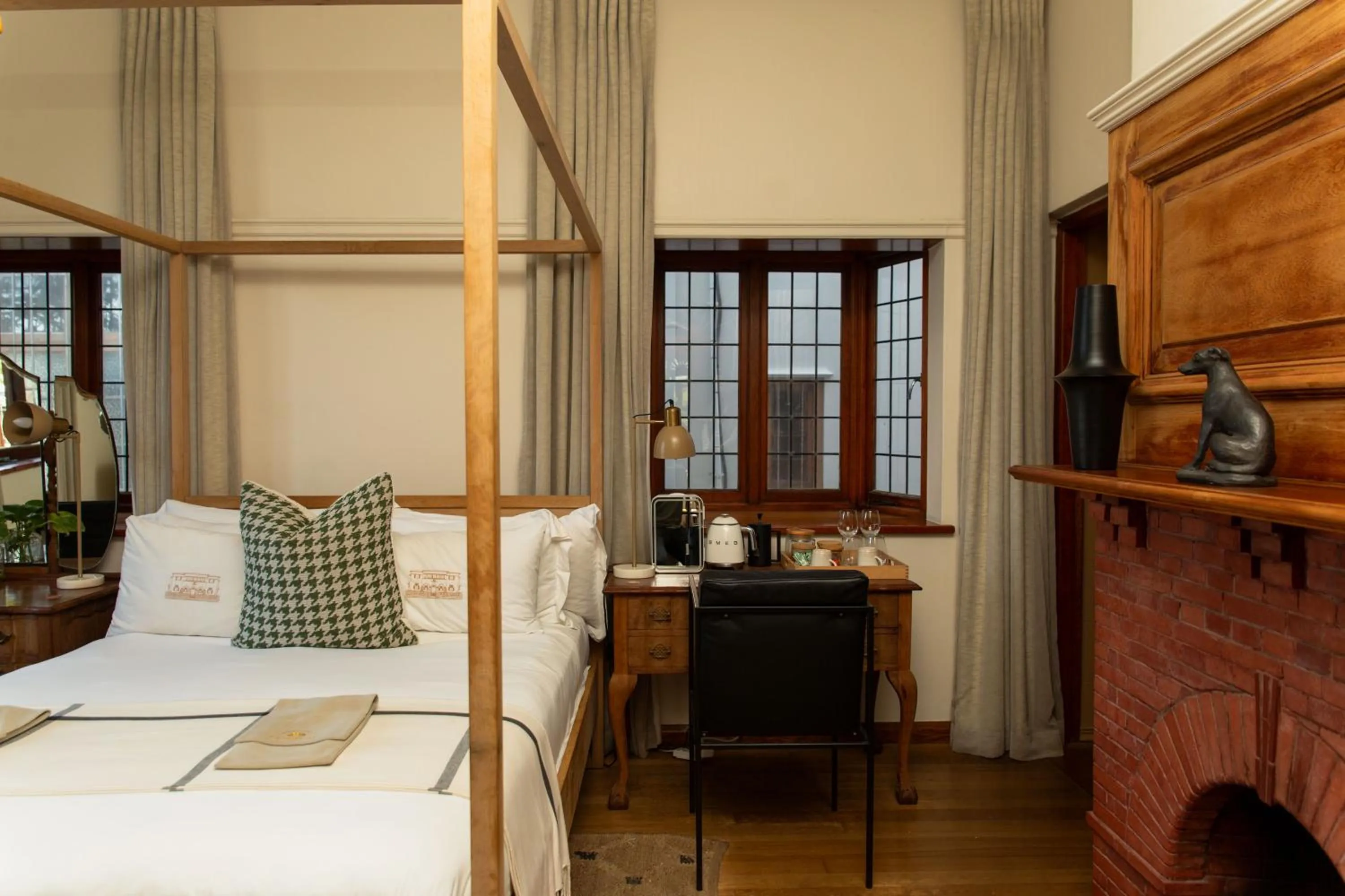 Bed in Sonnekus Boutique Hotel & Bistro