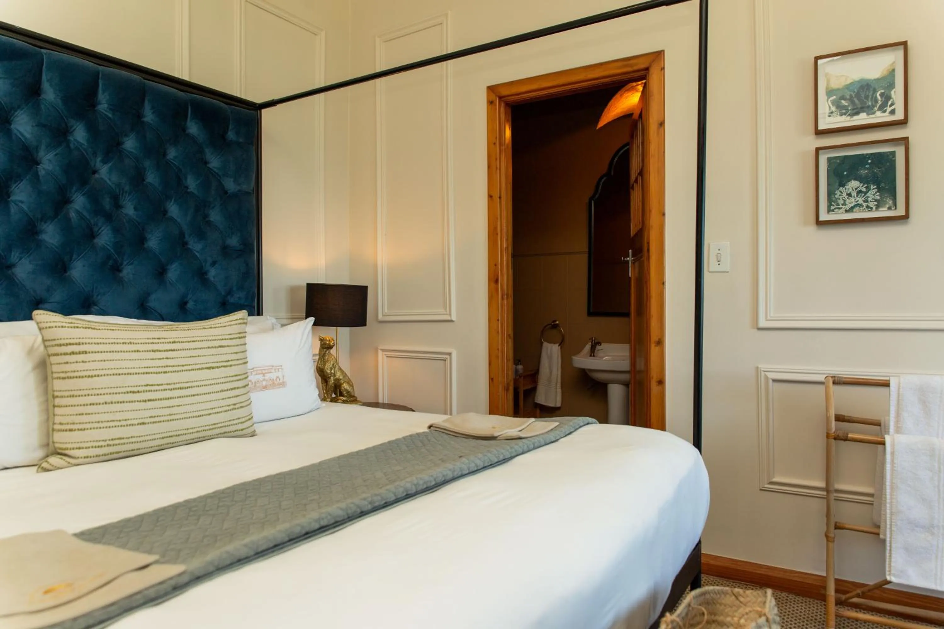 Bed in Sonnekus Boutique Hotel & Bistro