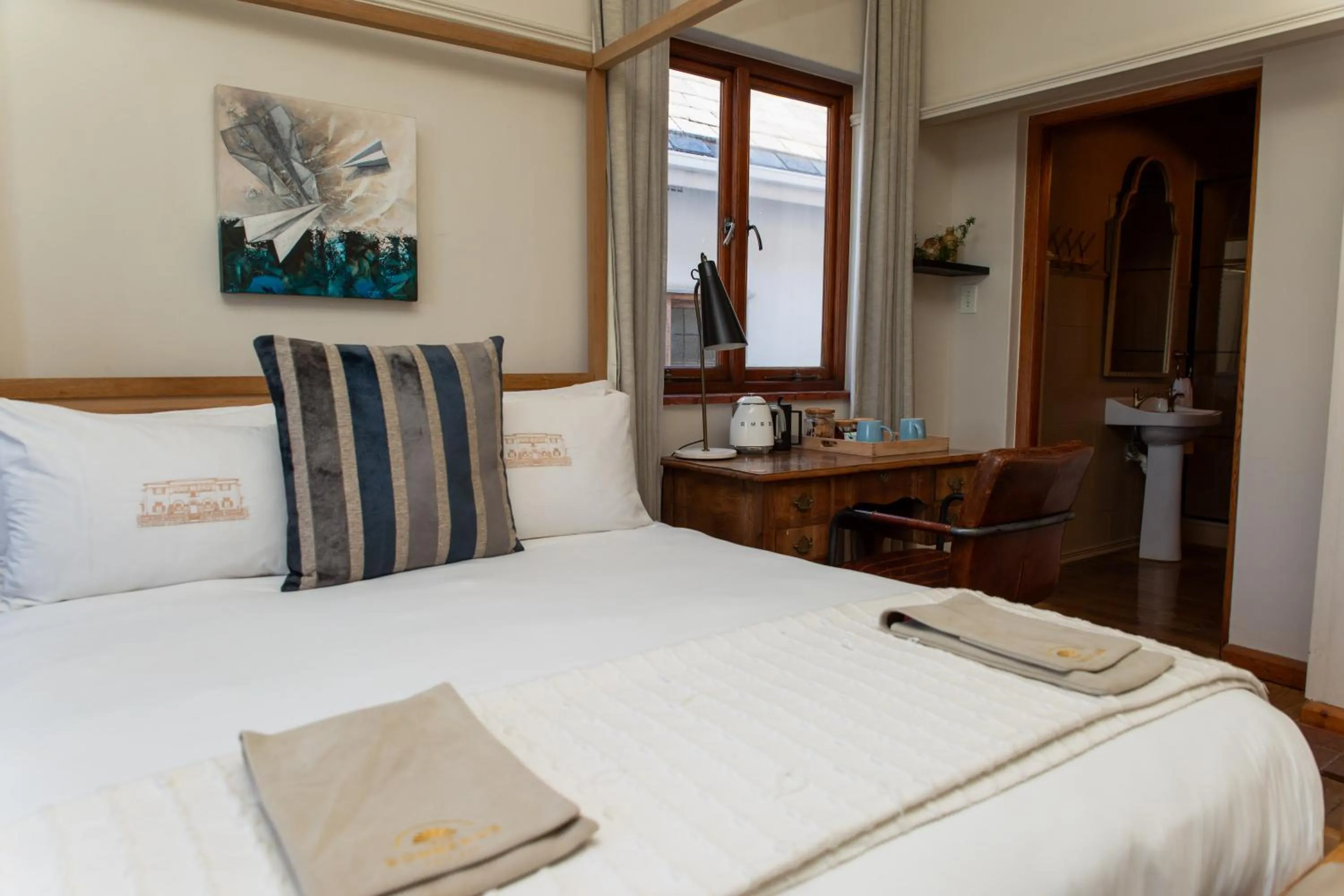 Bed in Sonnekus Boutique Hotel & Bistro