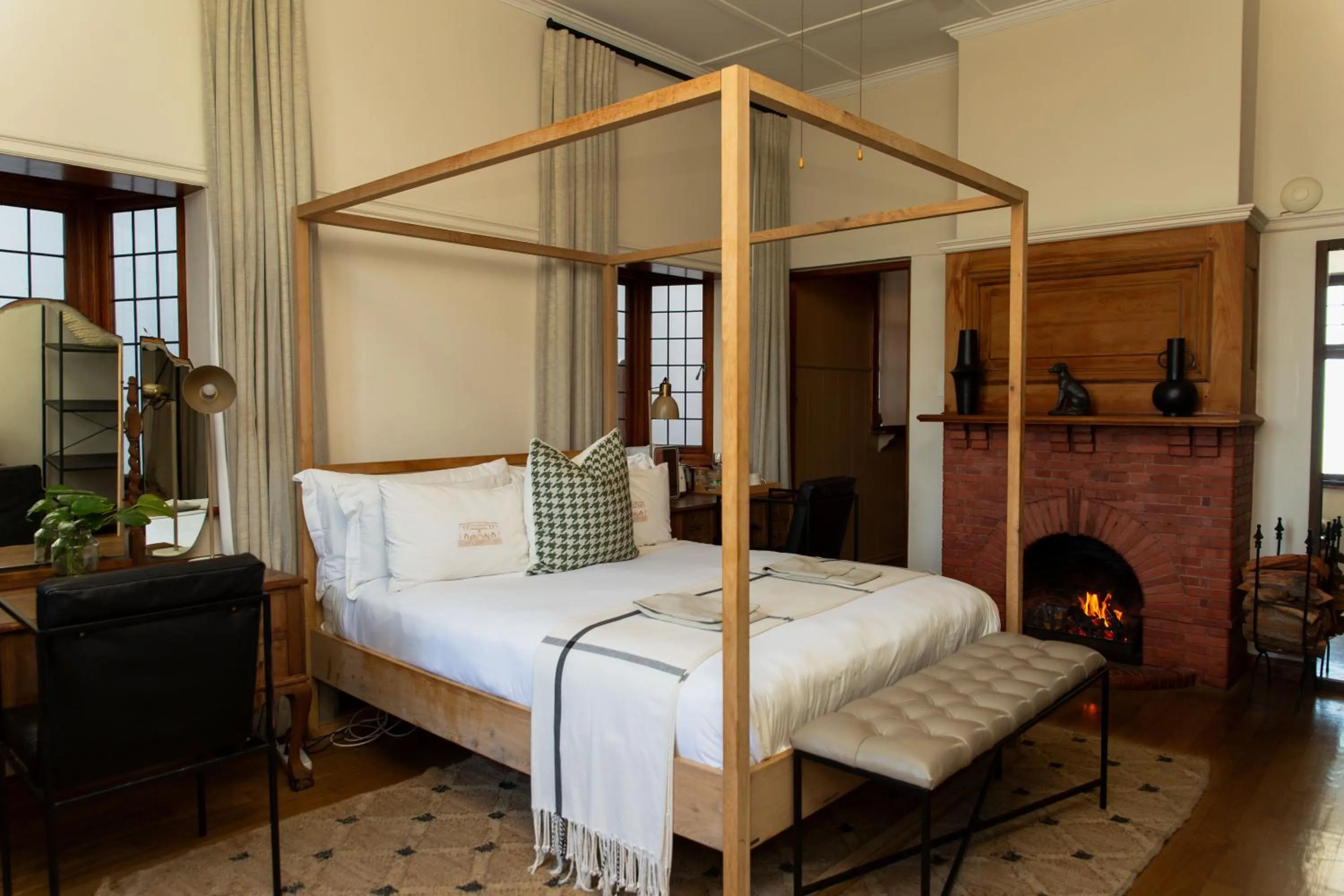 Bed in Sonnekus Boutique Hotel & Bistro