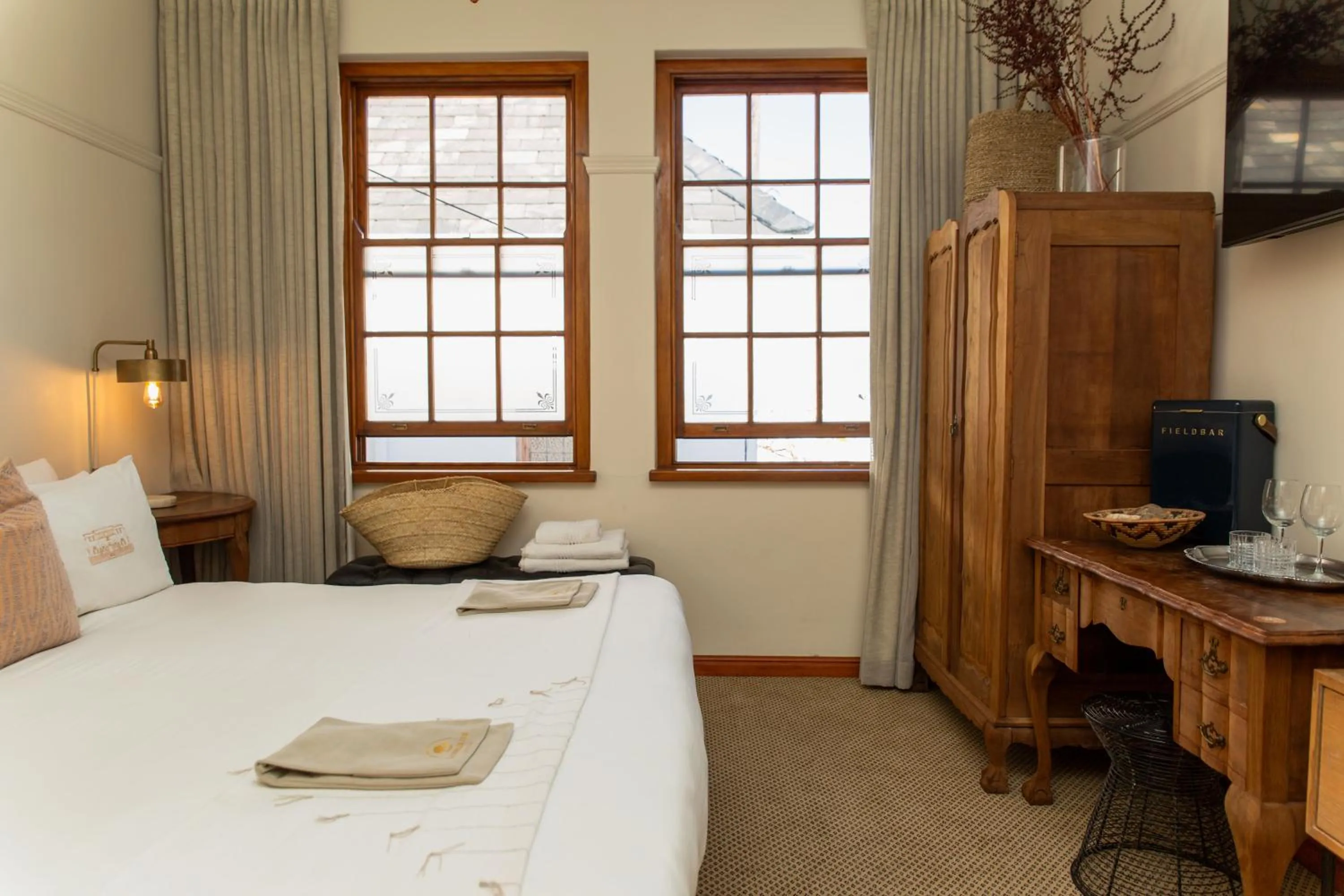 Bed in Sonnekus Boutique Hotel & Bistro