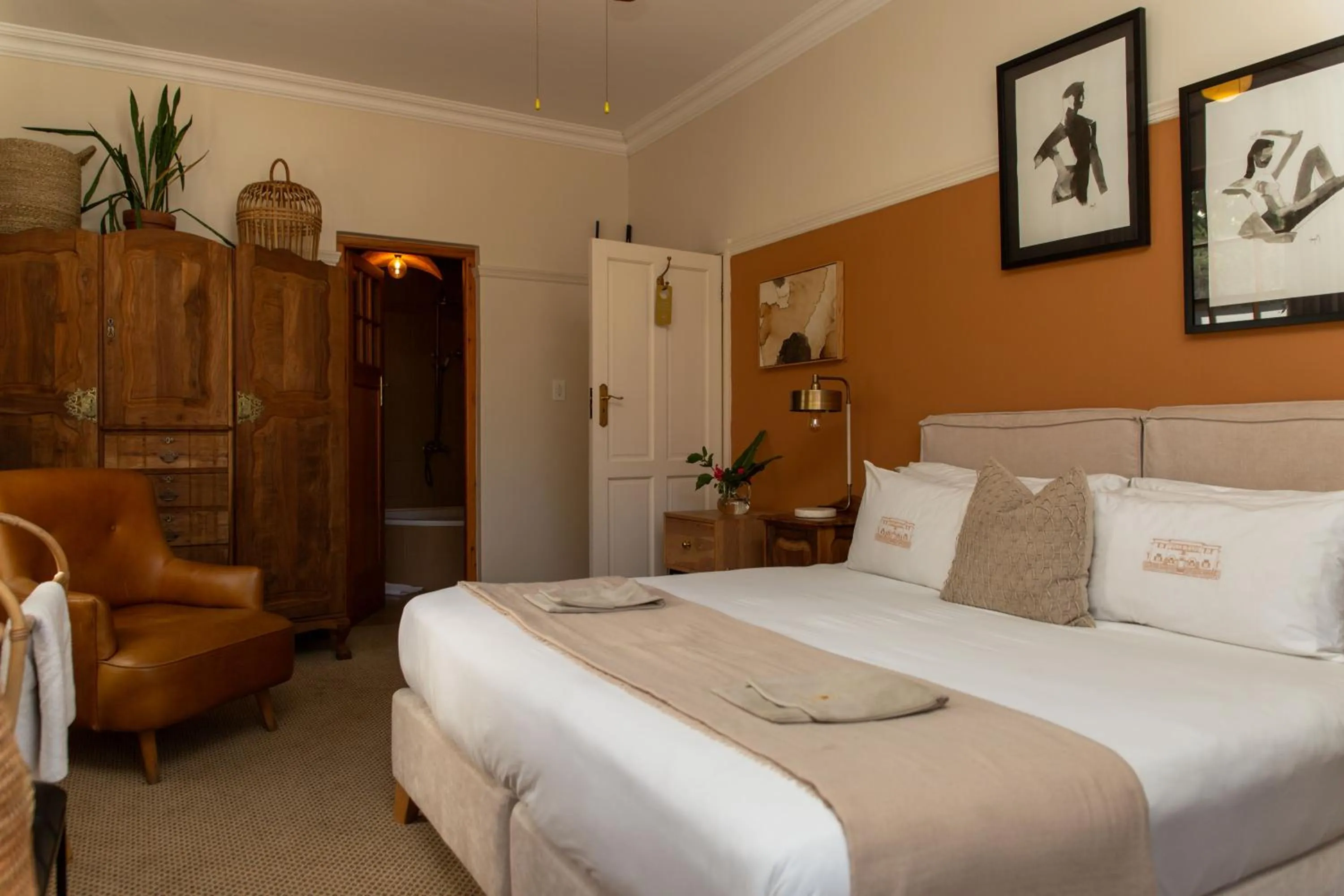 Bed in Sonnekus Boutique Hotel & Bistro