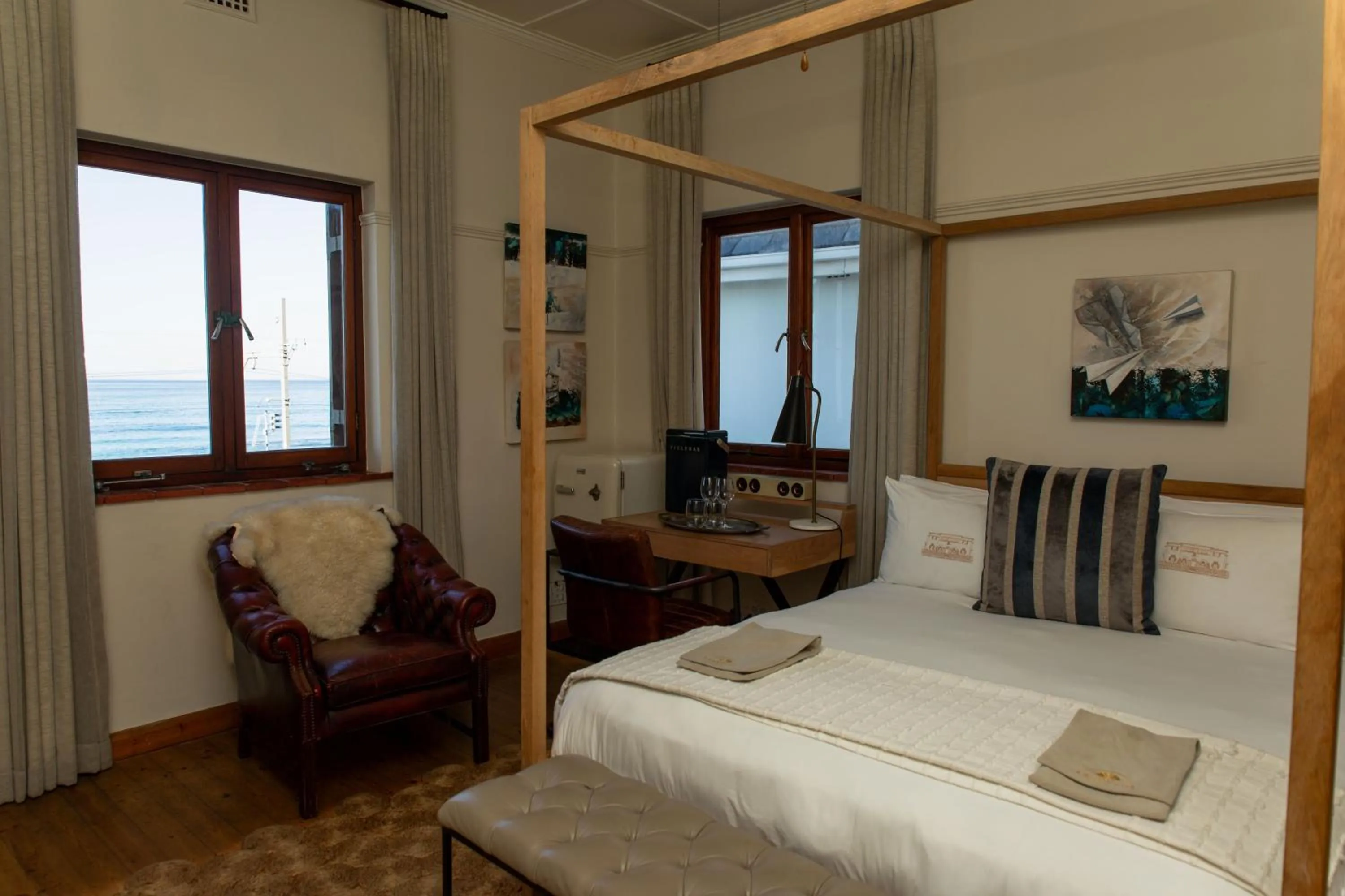 Bed in Sonnekus Boutique Hotel & Bistro