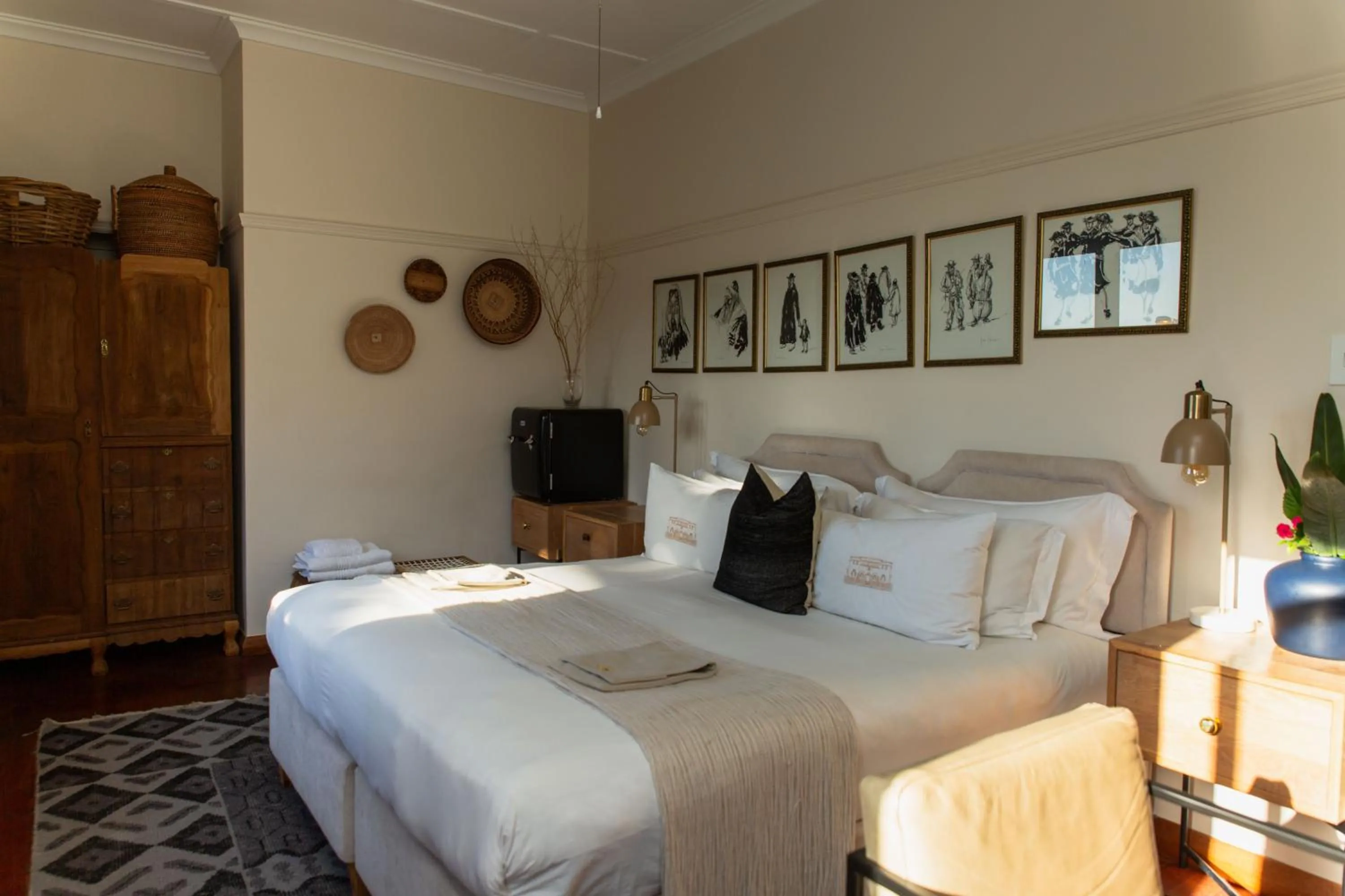 Bed in Sonnekus Boutique Hotel & Bistro