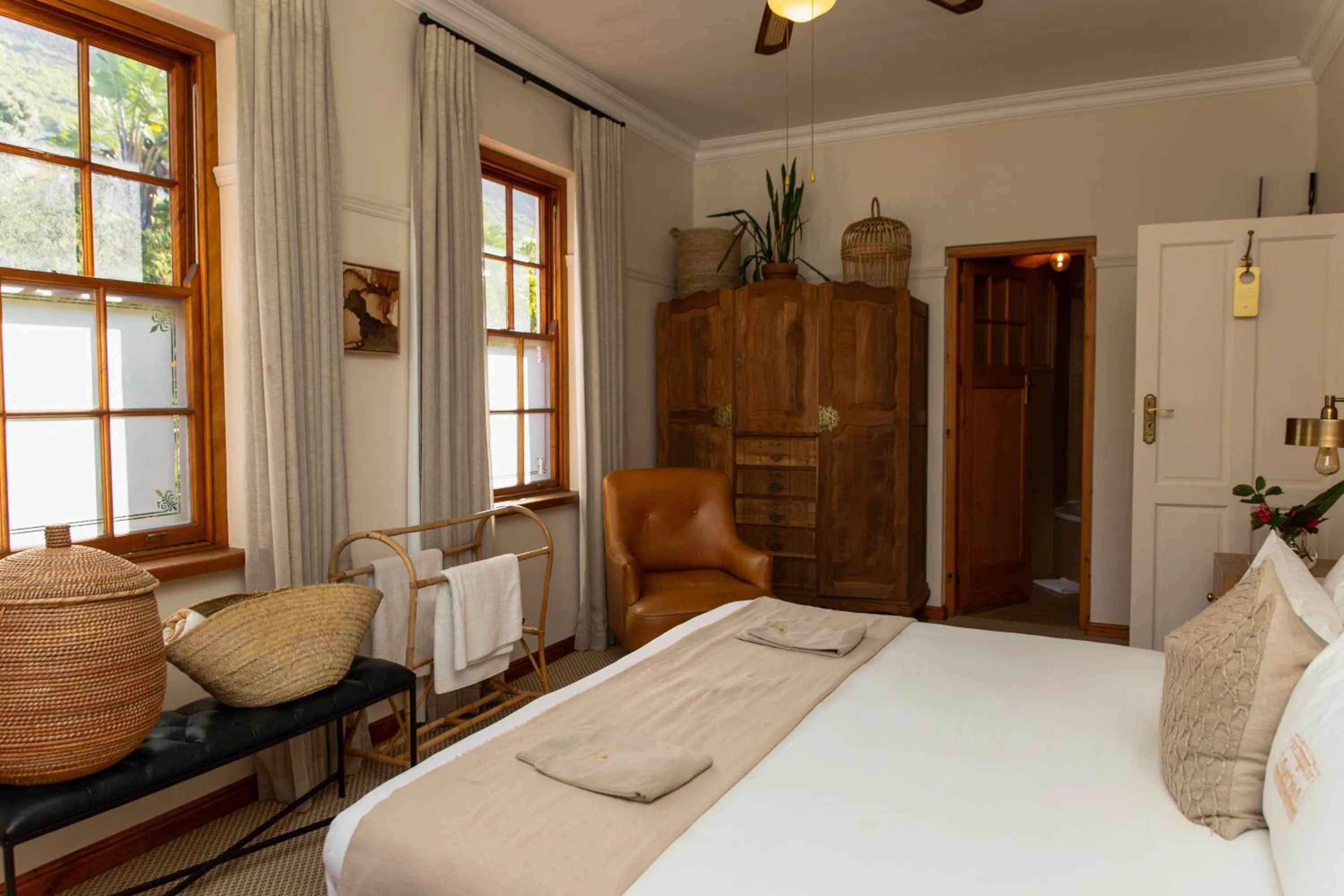 Bed in Sonnekus Boutique Hotel & Bistro