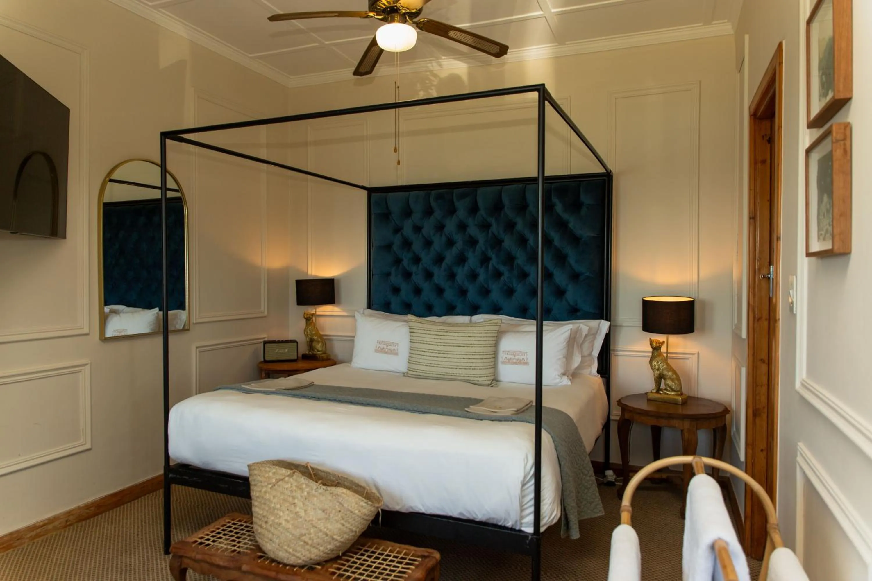 Bed in Sonnekus Boutique Hotel & Bistro