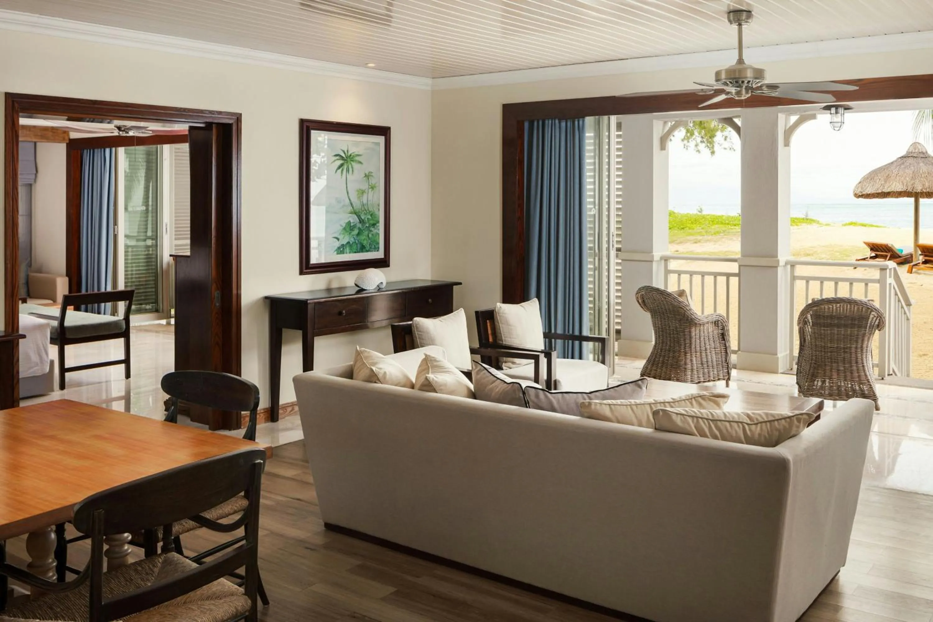 Beach in JW Marriott Mauritius Resort