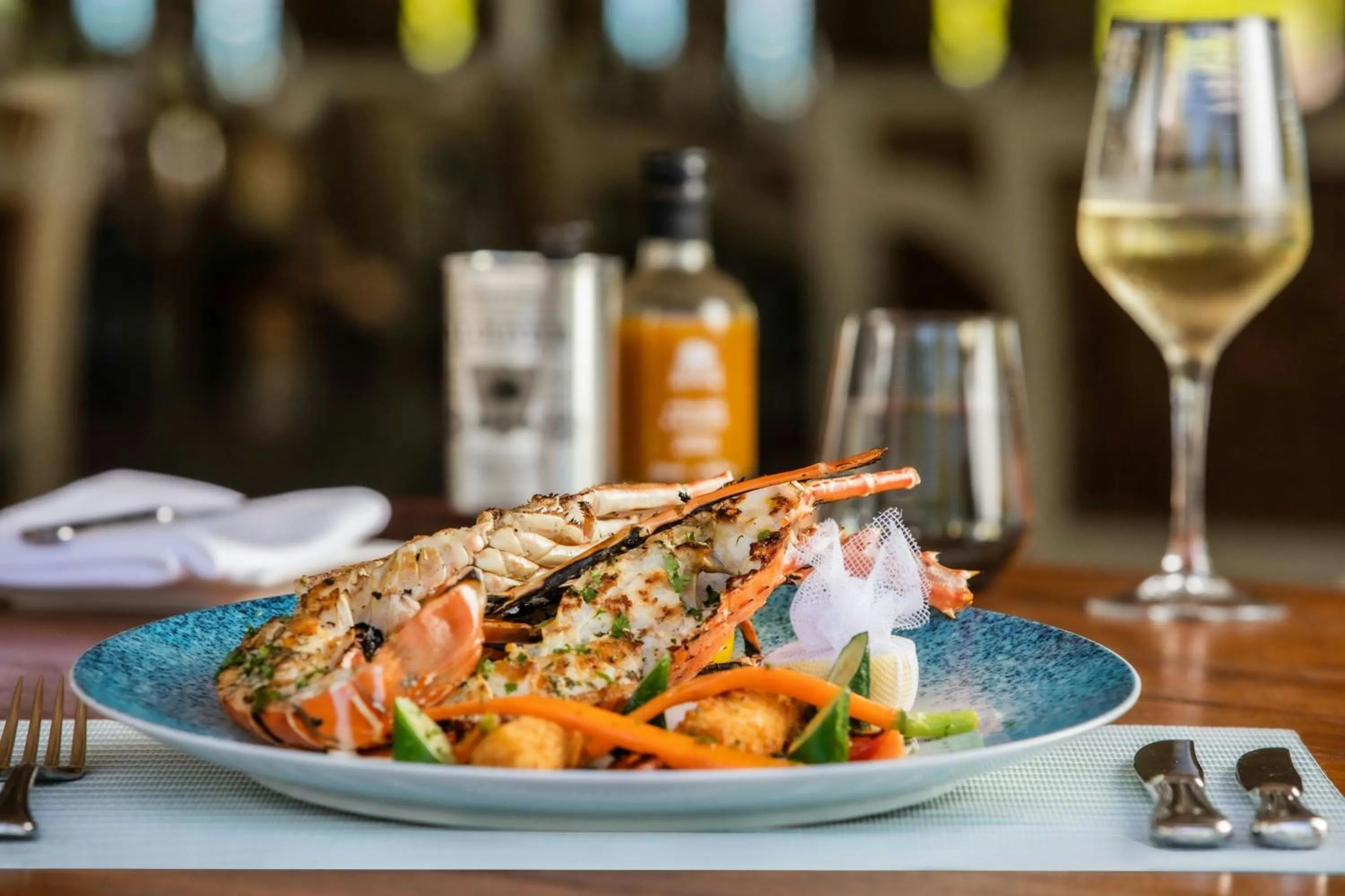 Restaurant/places to eat in The St. Regis Le Morne Resort, Mauritius