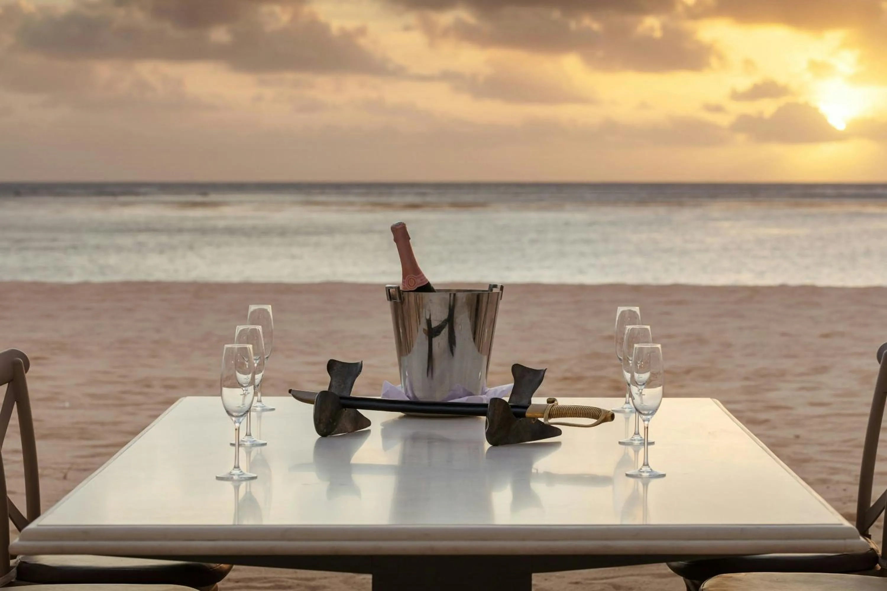 Restaurant/places to eat in The St. Regis Le Morne Resort, Mauritius