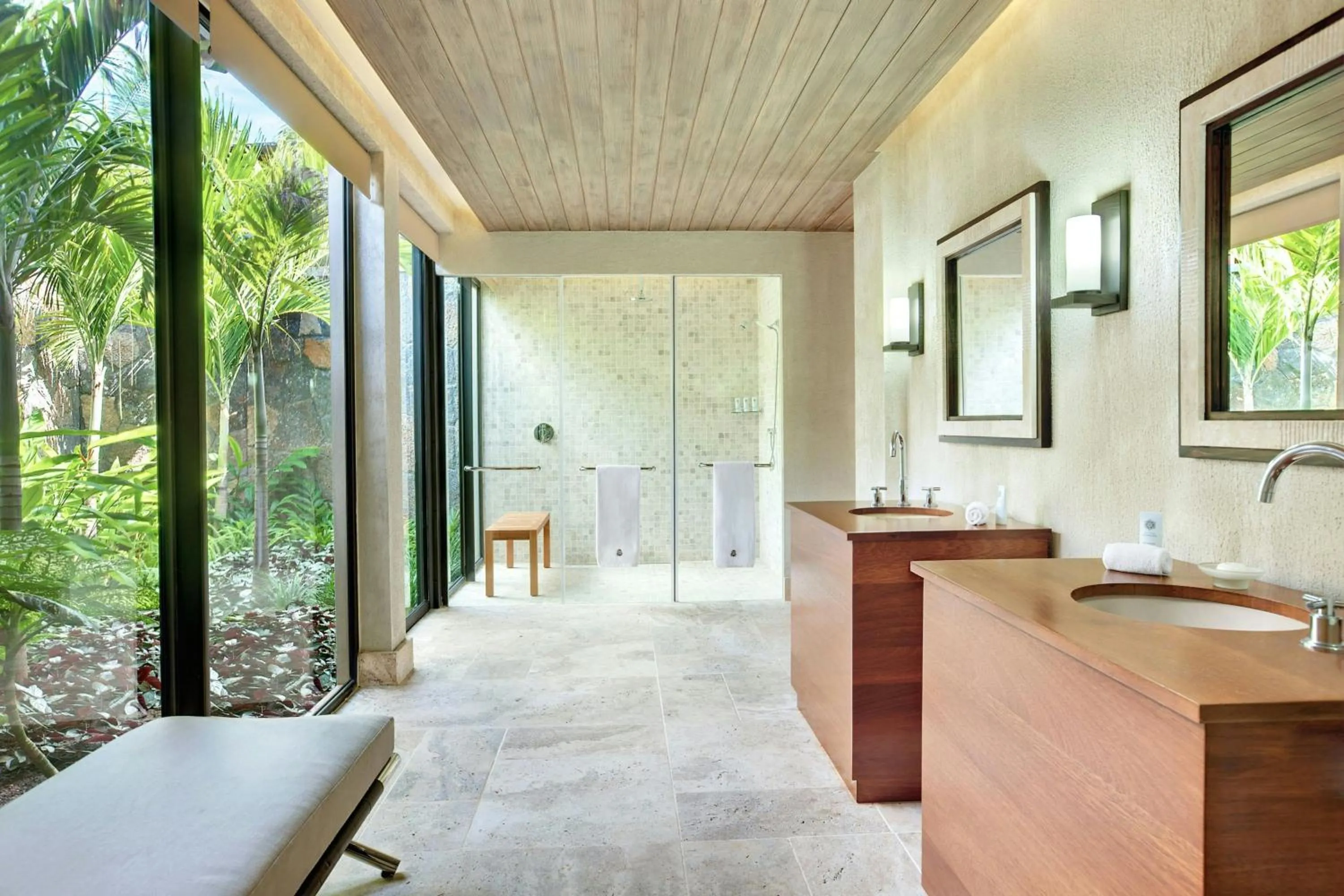 Bathroom in JW Marriott Mauritius Resort