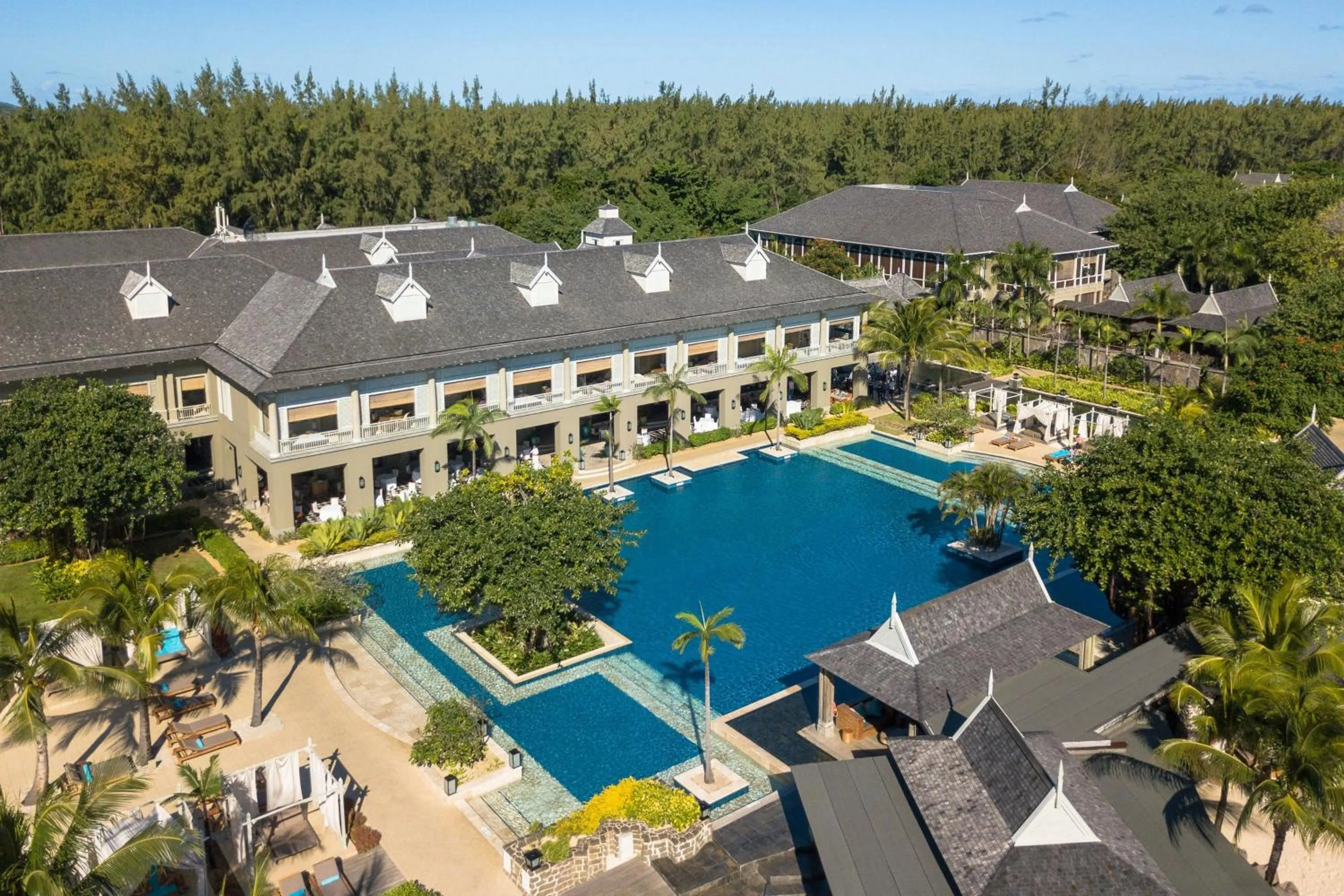 Area and facilities in JW Marriott Mauritius Resort