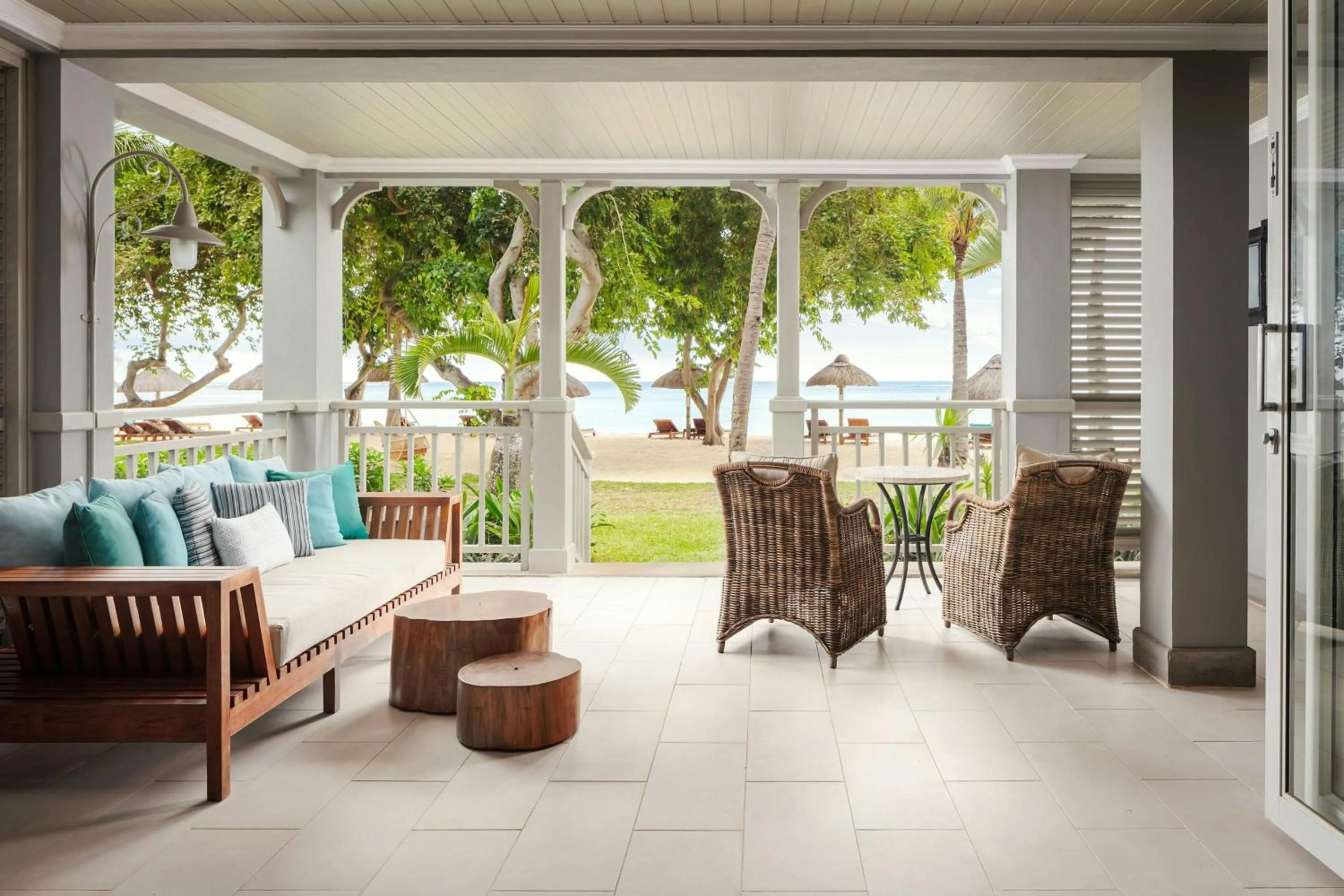 Beach in The St. Regis Le Morne Resort, Mauritius