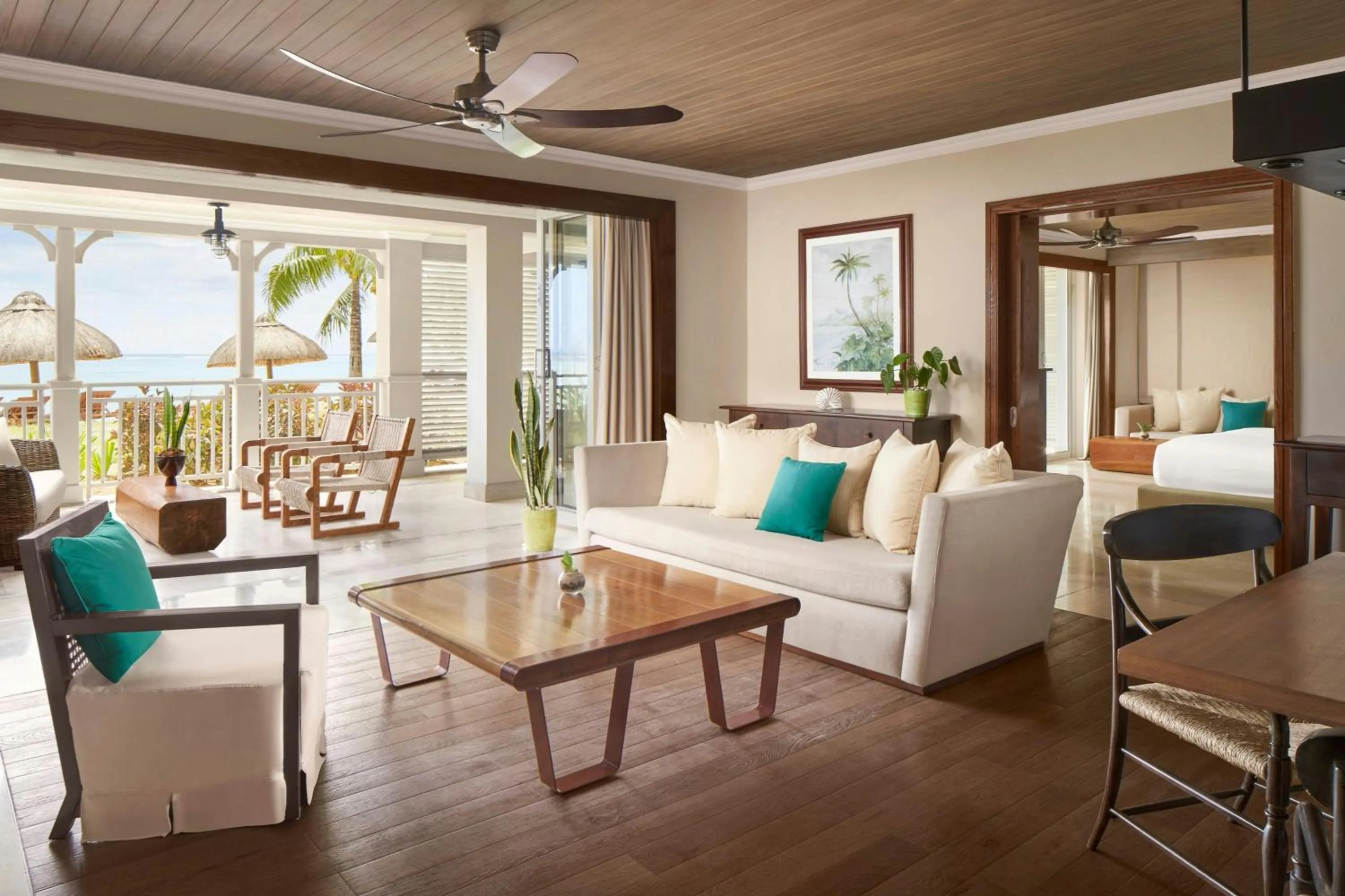 Beach in JW Marriott Mauritius Resort