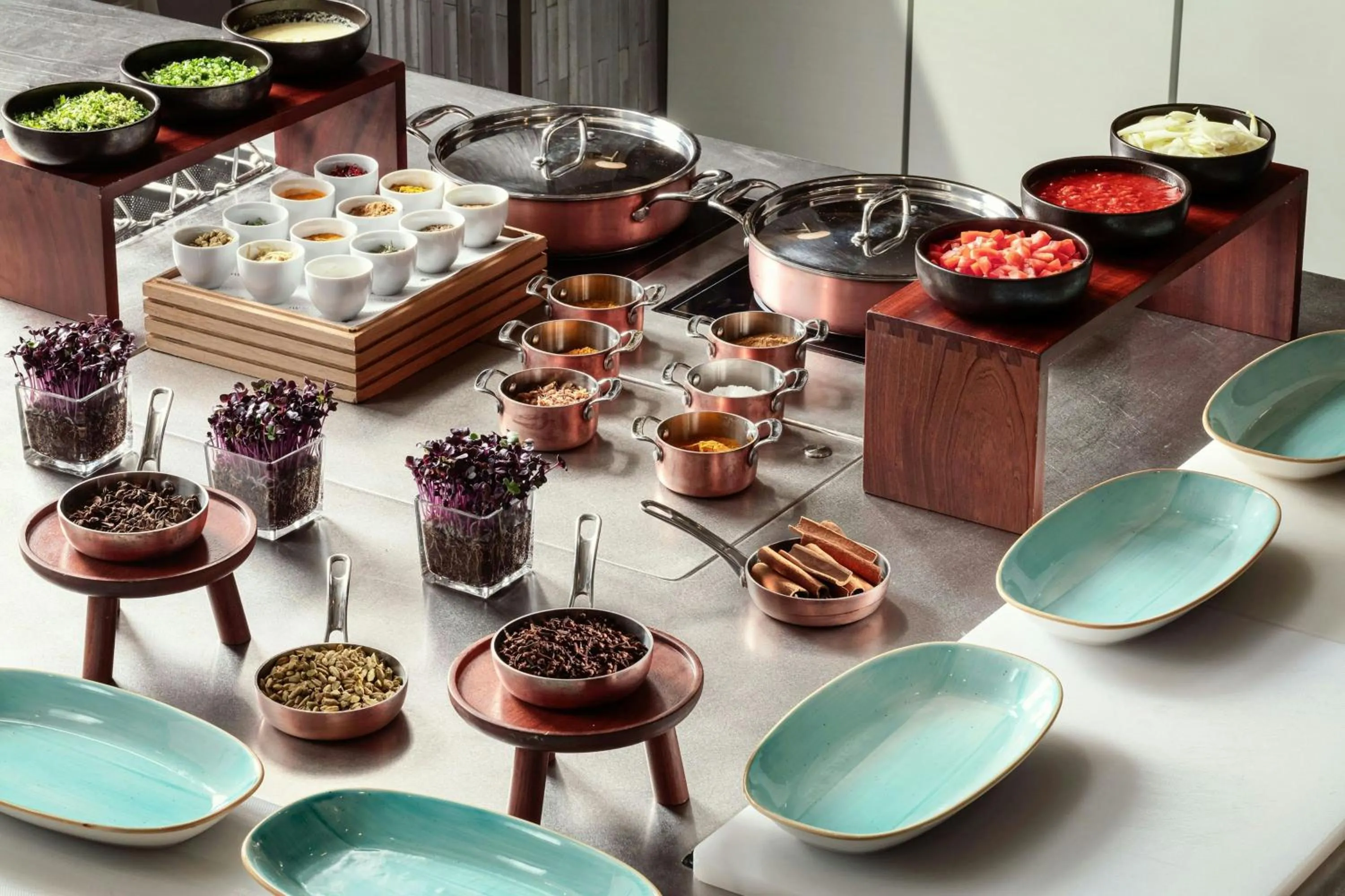 Breakfast in The St. Regis Le Morne Resort, Mauritius