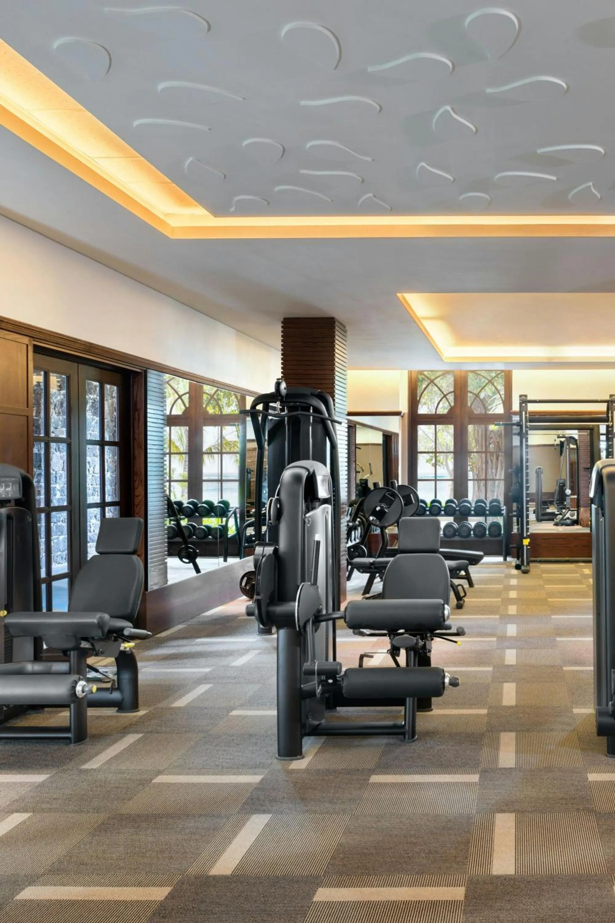 Fitness centre/facilities in The St. Regis Le Morne Resort, Mauritius