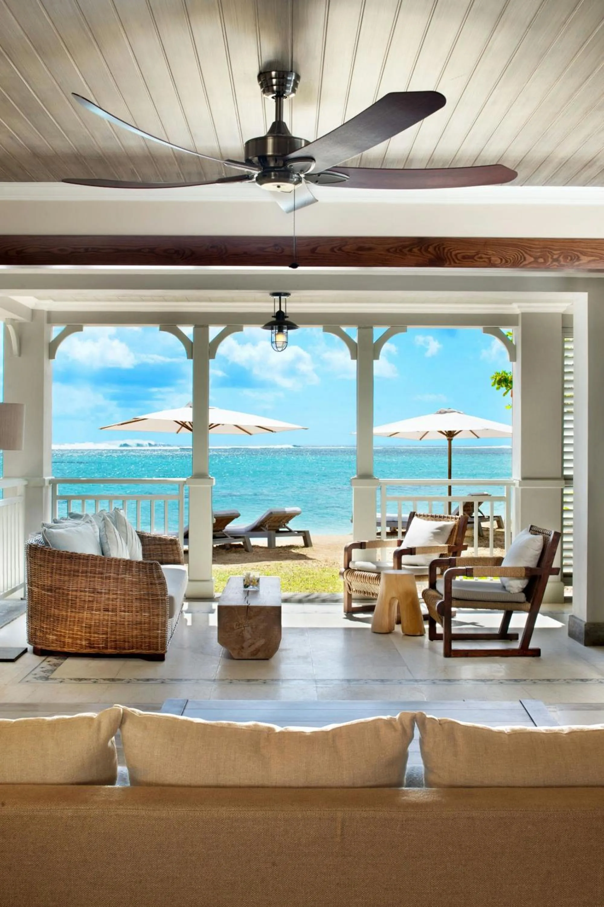 Beach in JW Marriott Mauritius Resort