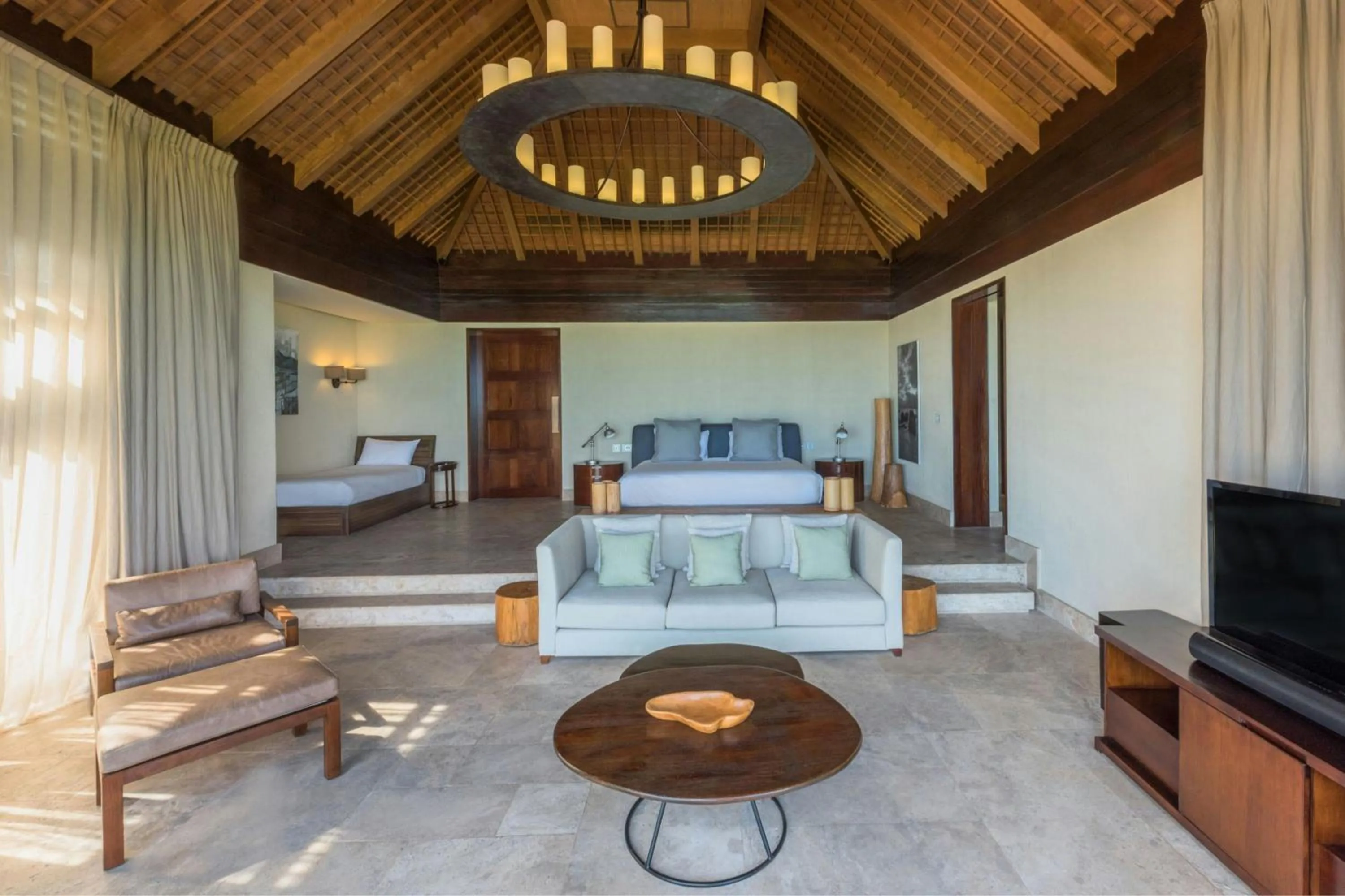 Bedroom, Bed in JW Marriott Mauritius Resort