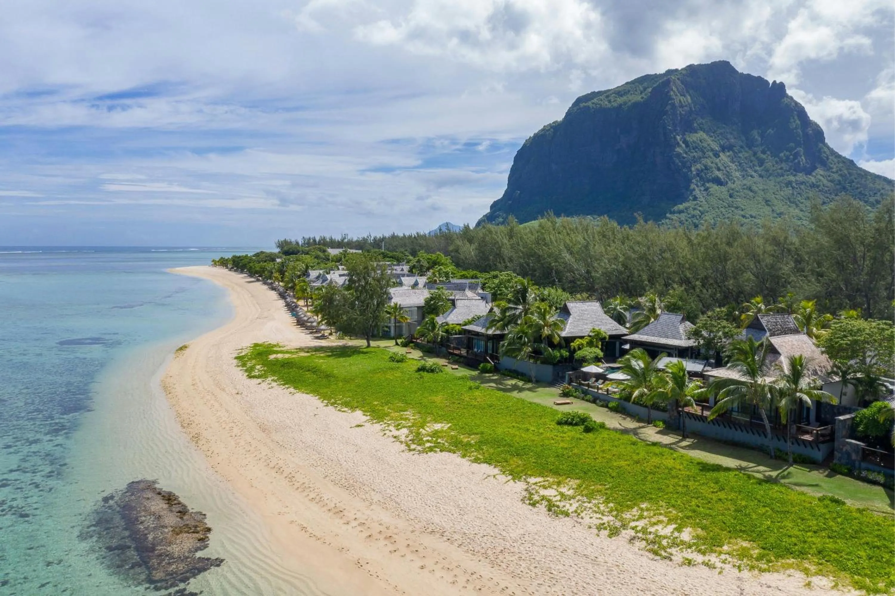 Beach in JW Marriott Mauritius Resort