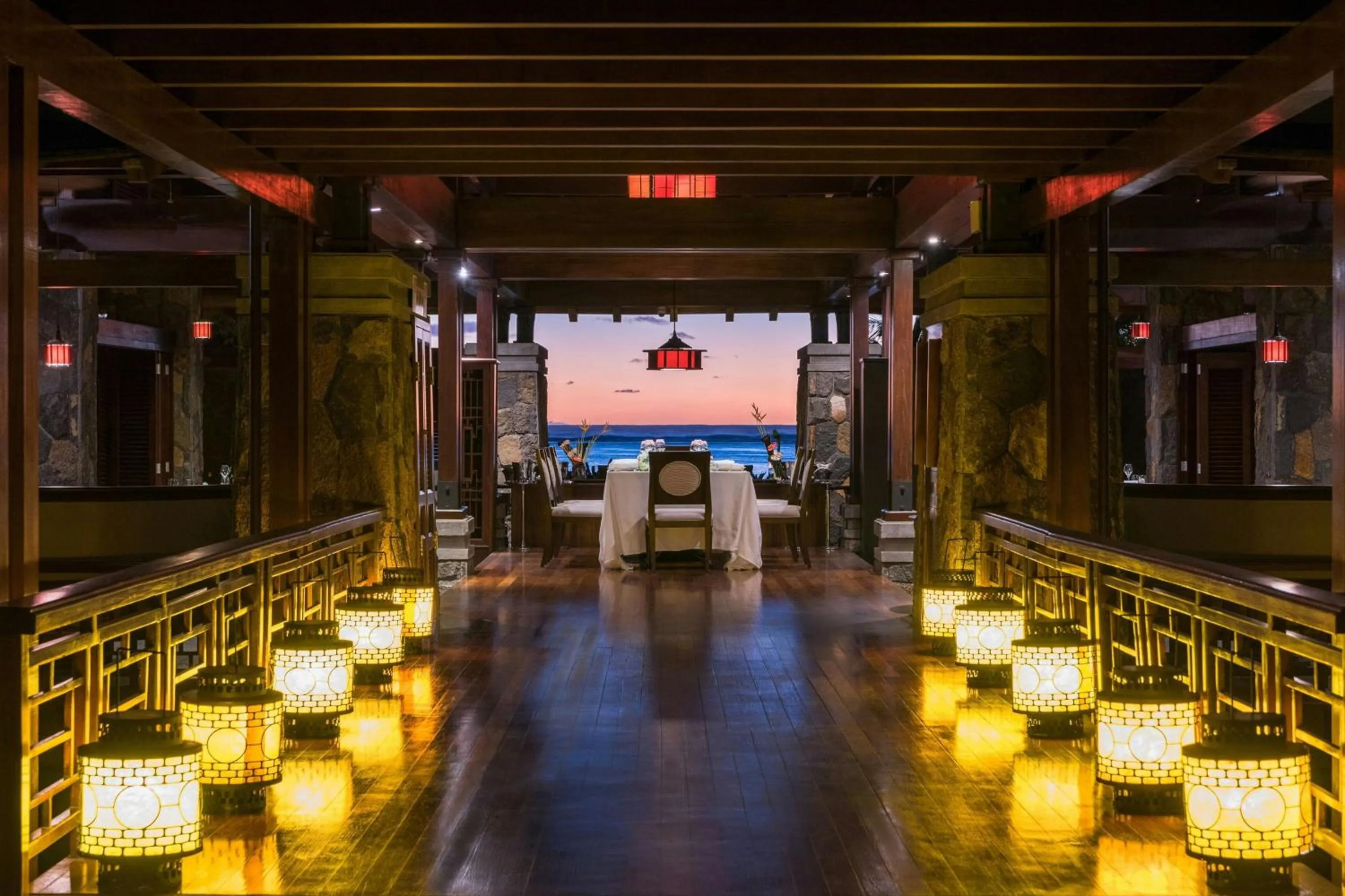 Restaurant/places to eat in The St. Regis Le Morne Resort, Mauritius