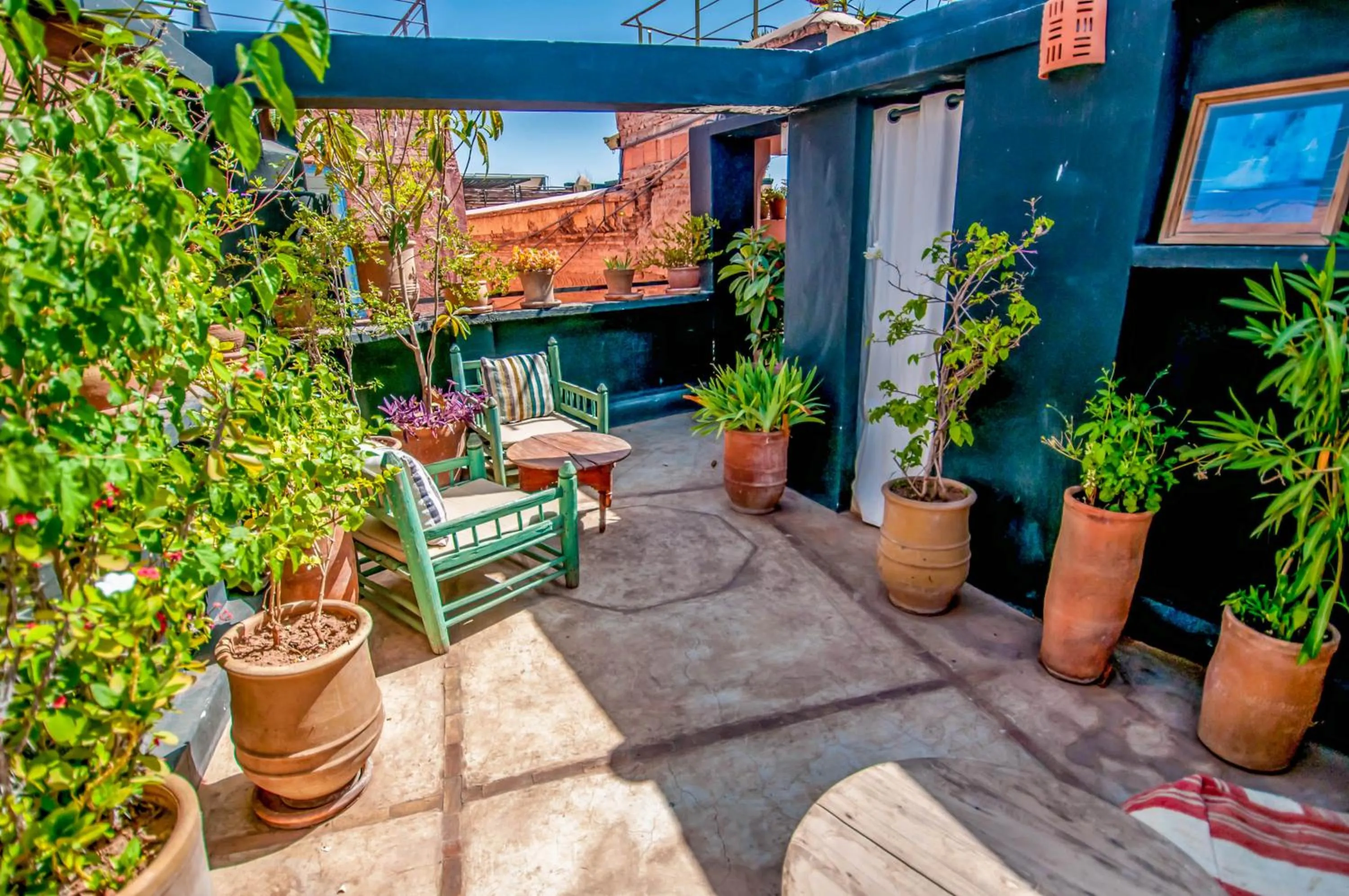 Balcony/Terrace in Riad Chorfa