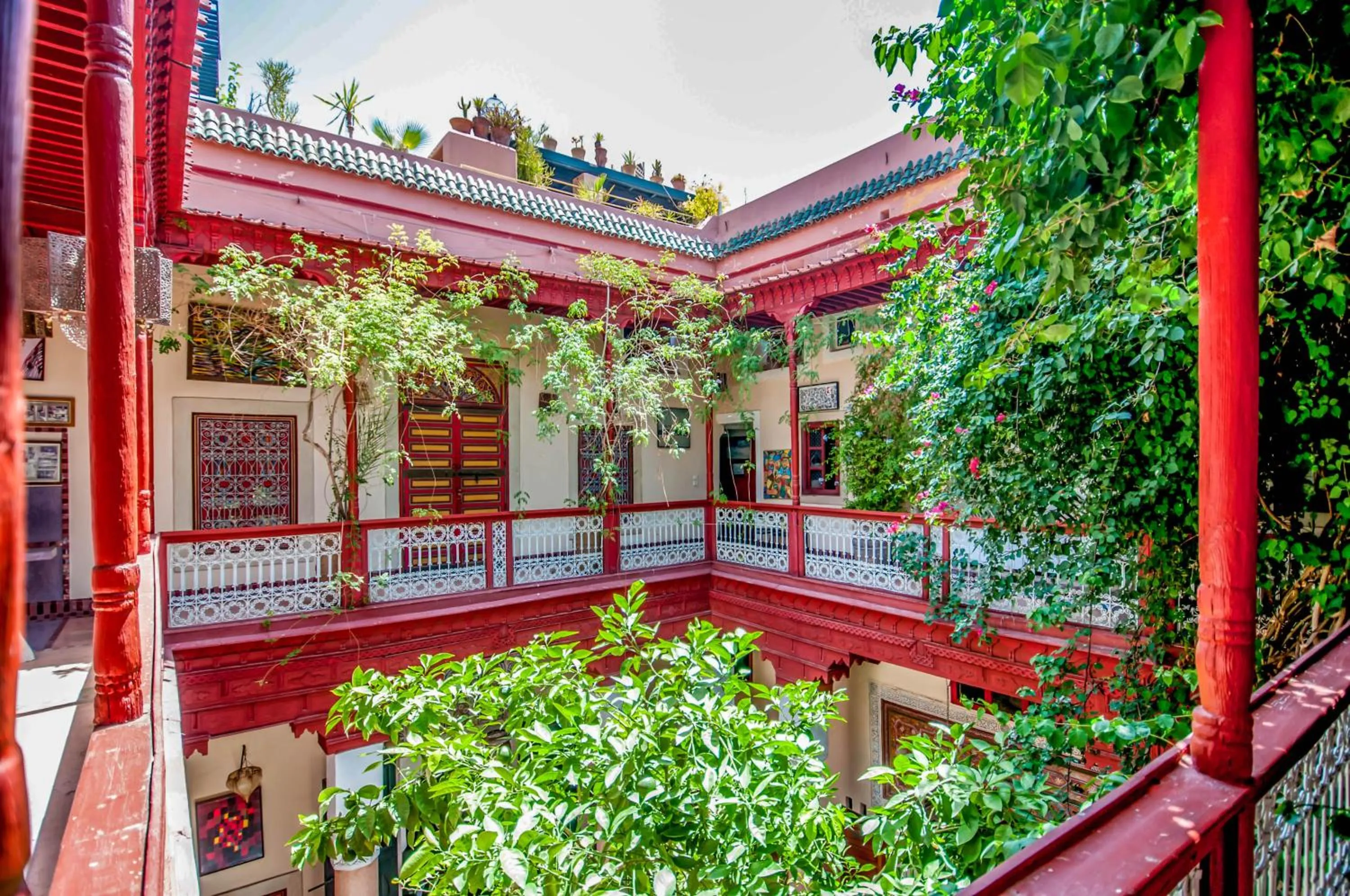 Balcony/Terrace in Riad Chorfa