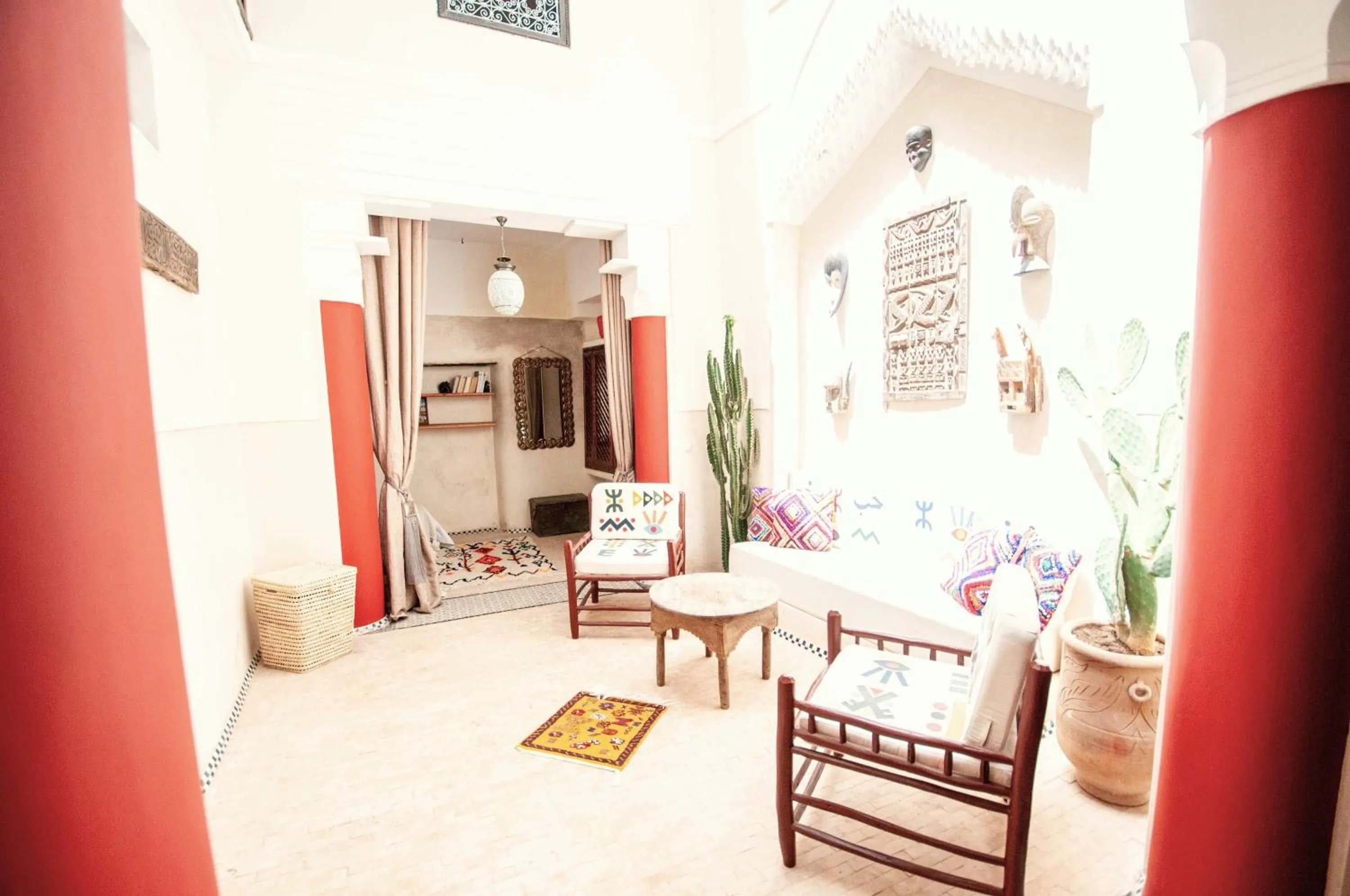 Living room in Riad Chorfa