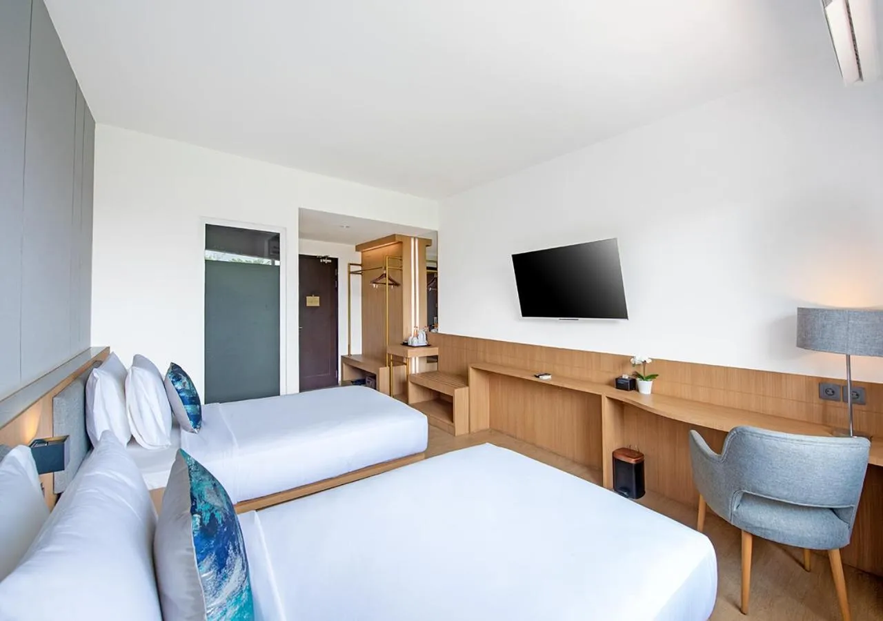 Bed in Oakwood Hotel & Apartments Taman Mini Jakarta