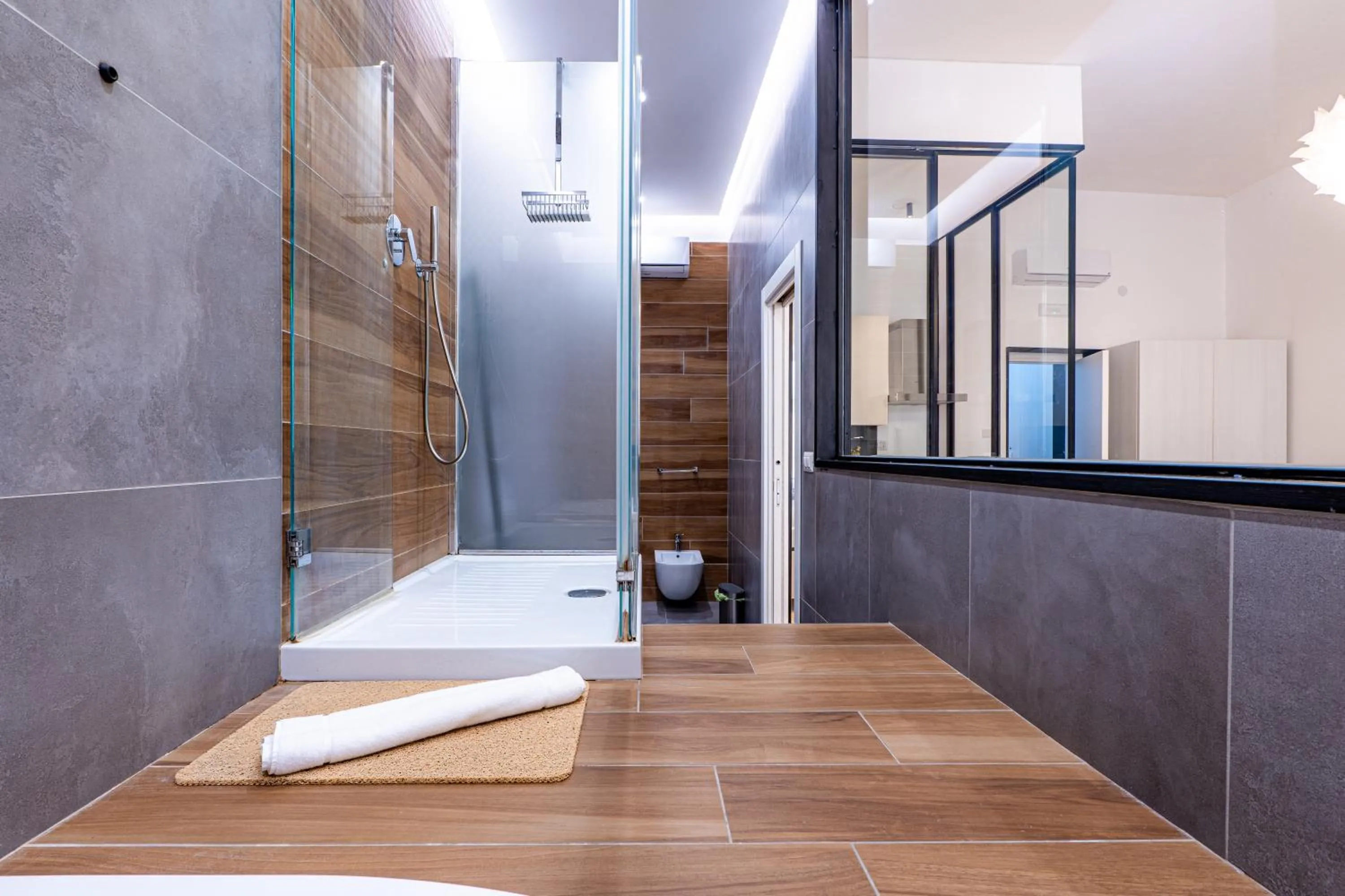 Shower in GuestHost - Dimora del Barone