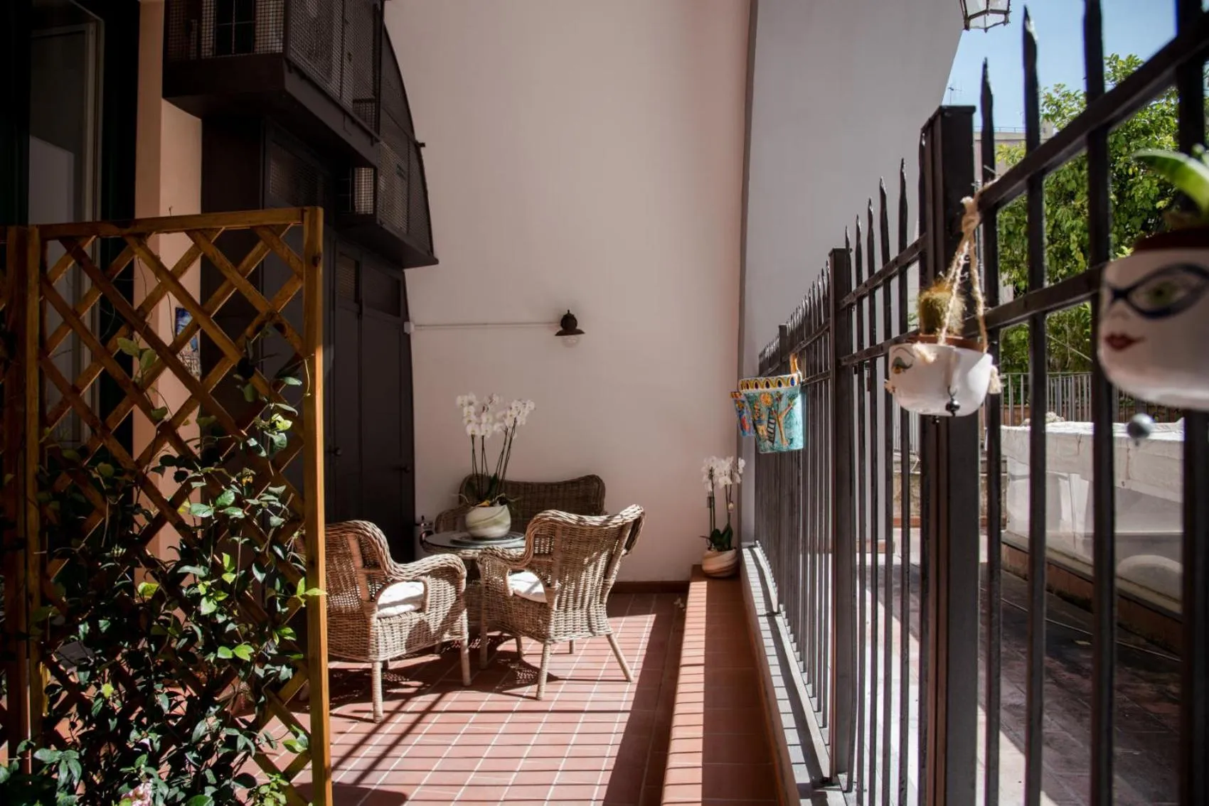 Balcony/Terrace in GuestHost - Dimora del Barone