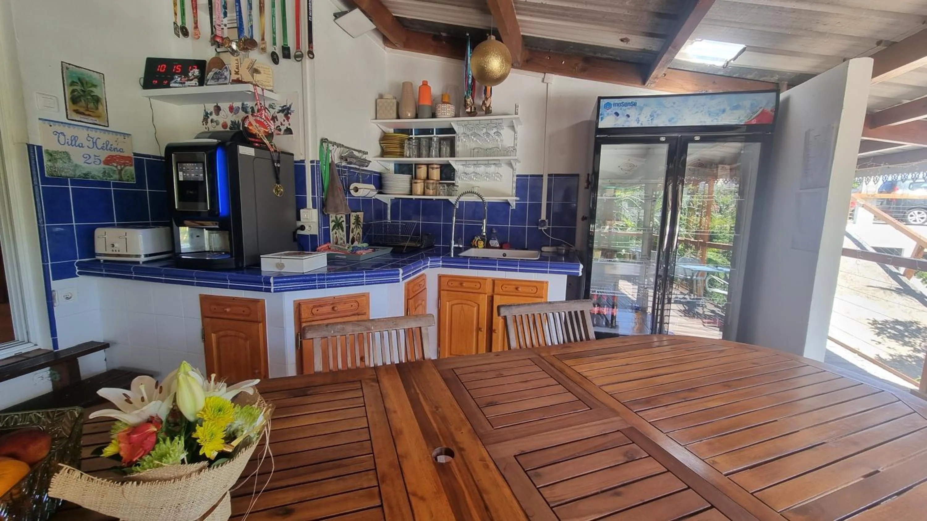 Kitchen or kitchenette in Villa Des Remparts