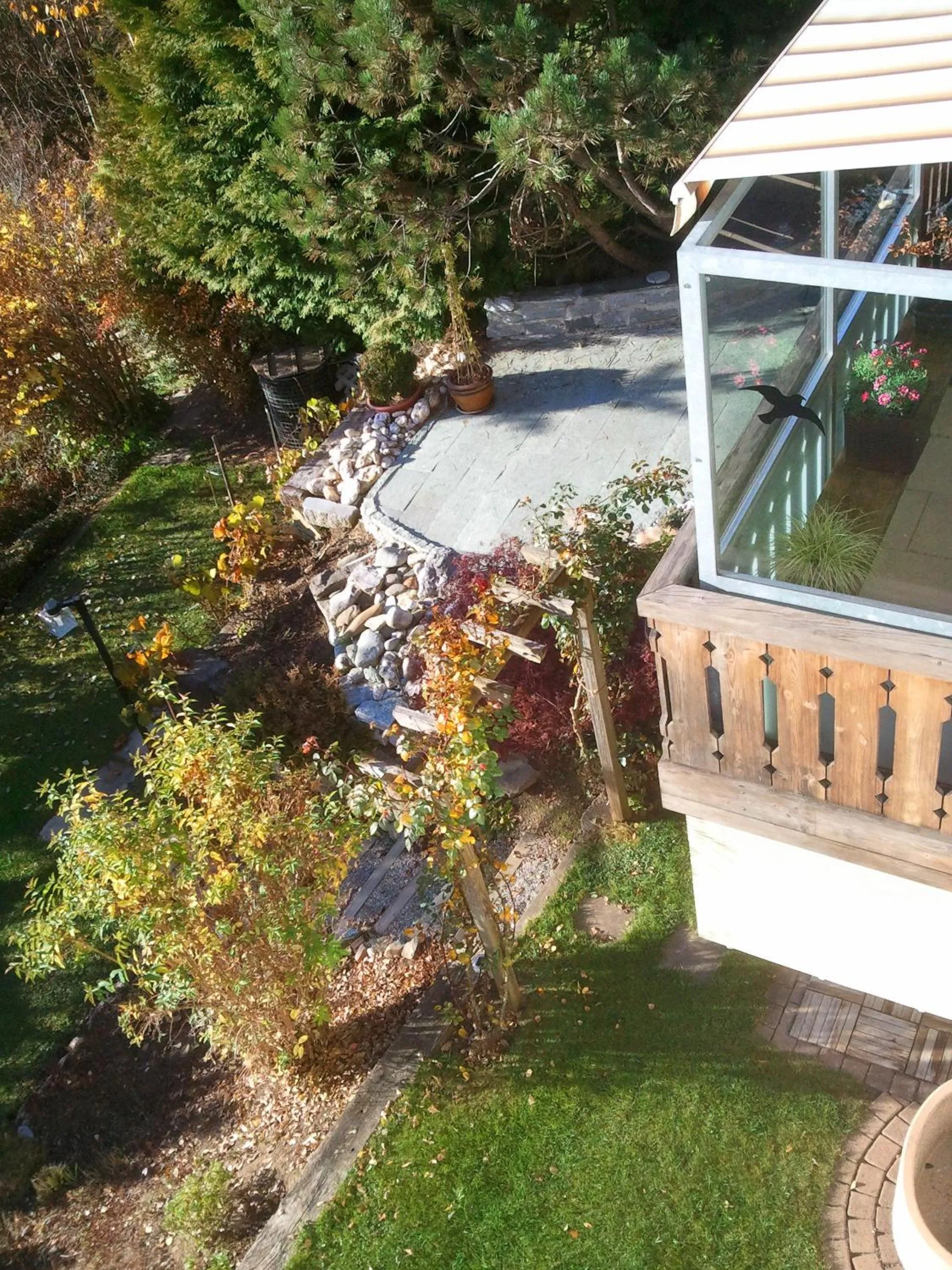 Balcony/Terrace in Bed & Breakfast La Val