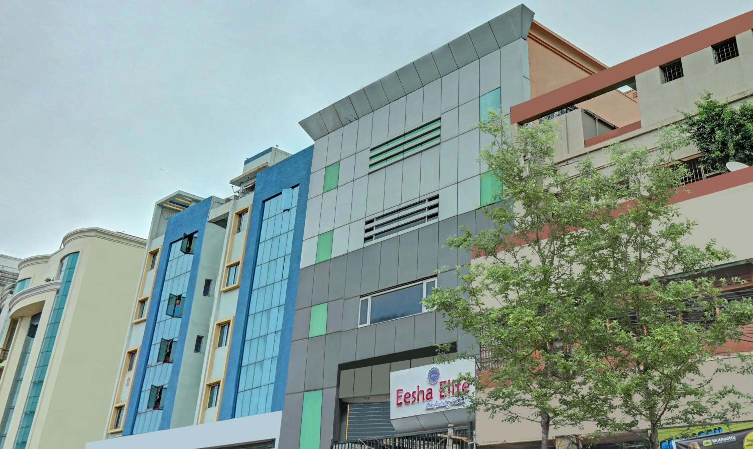 Facade/entrance in Eesha Elite