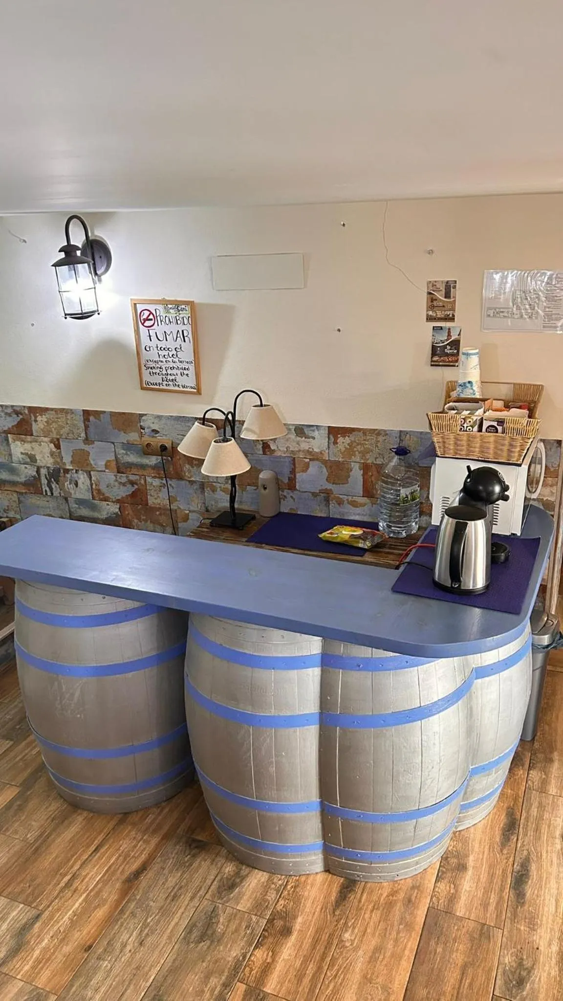 Lobby or reception in La posada del Cani