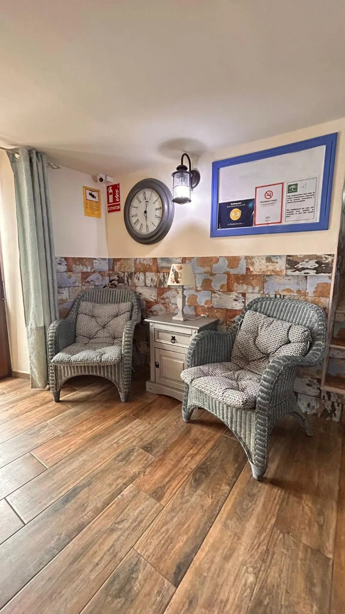 Lobby or reception in La posada del Cani