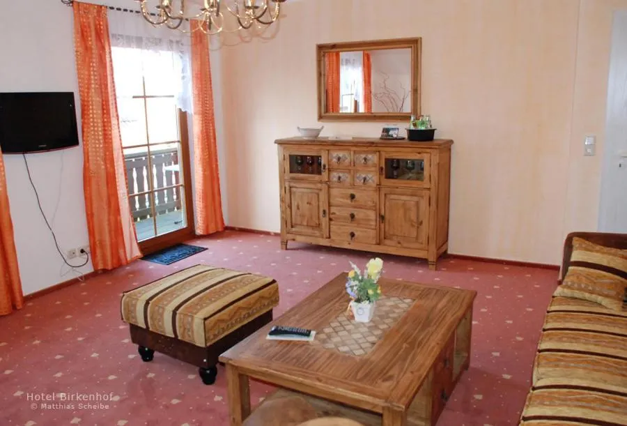Living room in Hotel Birkenhof Garni