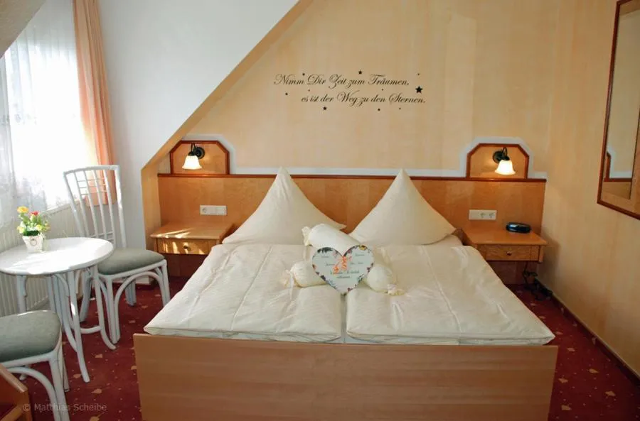 Bed in Hotel Birkenhof Garni