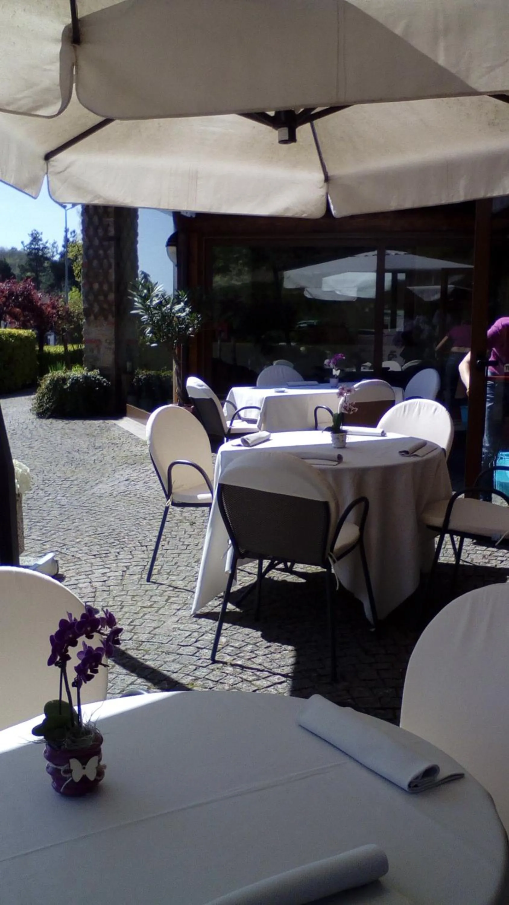 Balcony/Terrace in Trattoria Del Bivio
