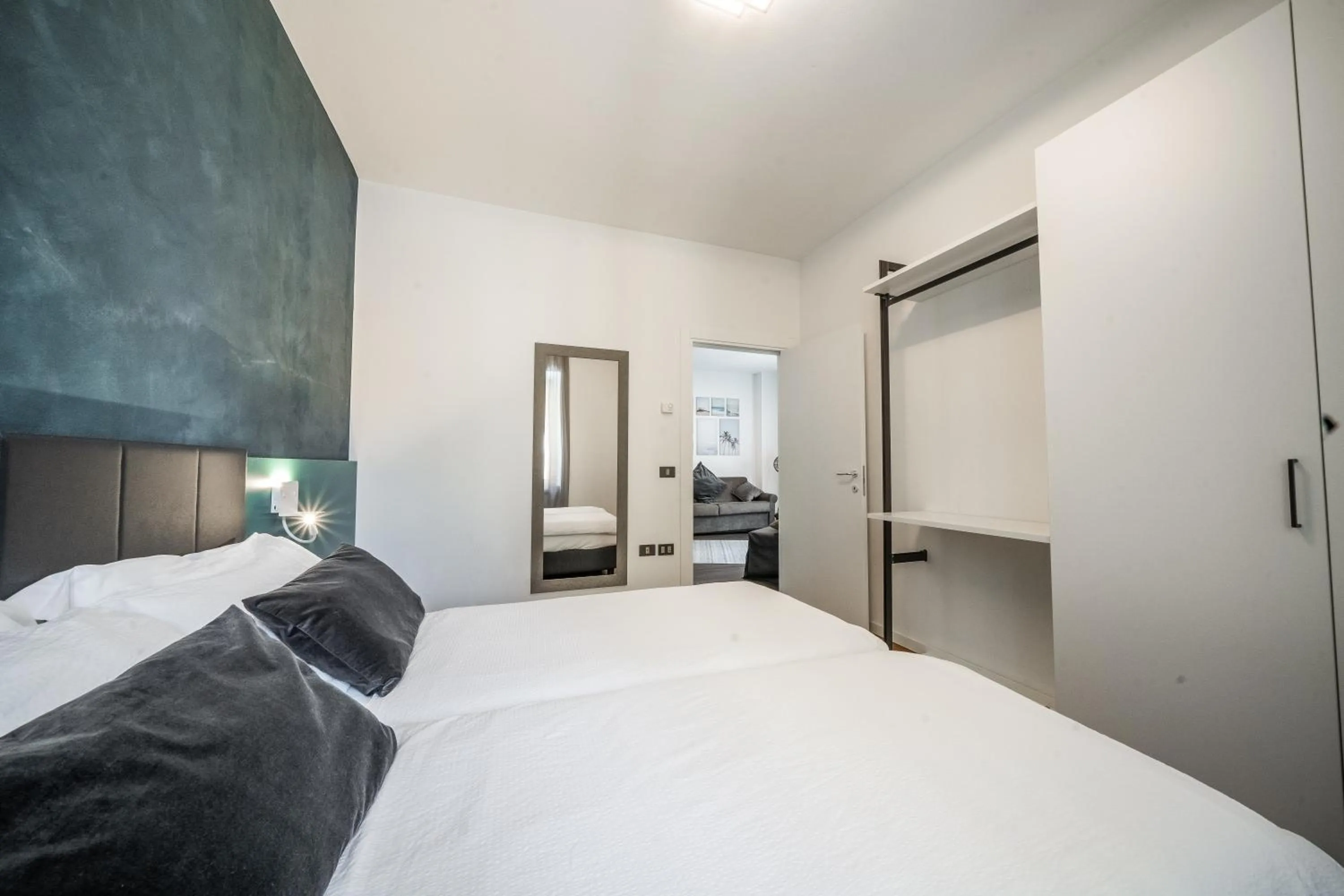 Photo of the whole room, Bed in Appartamenti Vasco Renna Surf Center