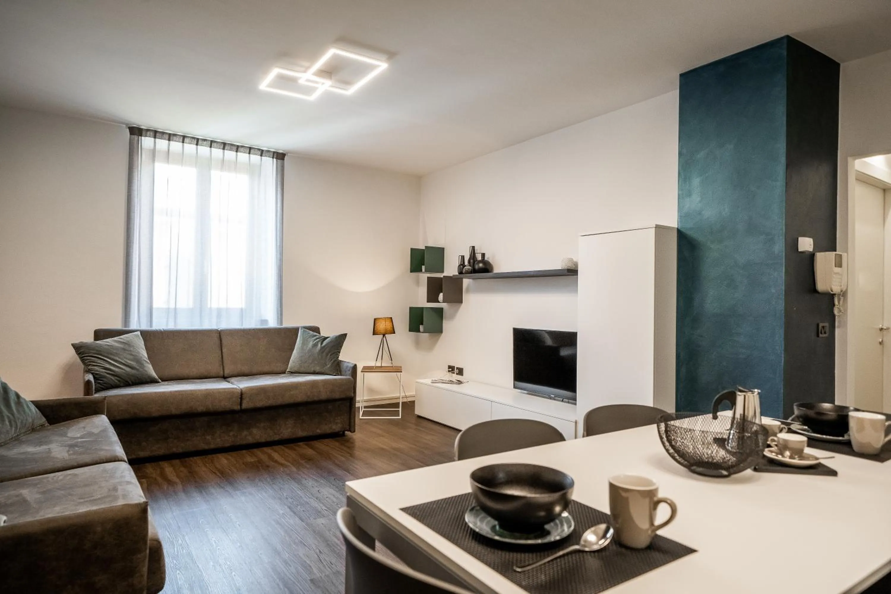 Living room in Appartamenti Vasco Renna Surf Center