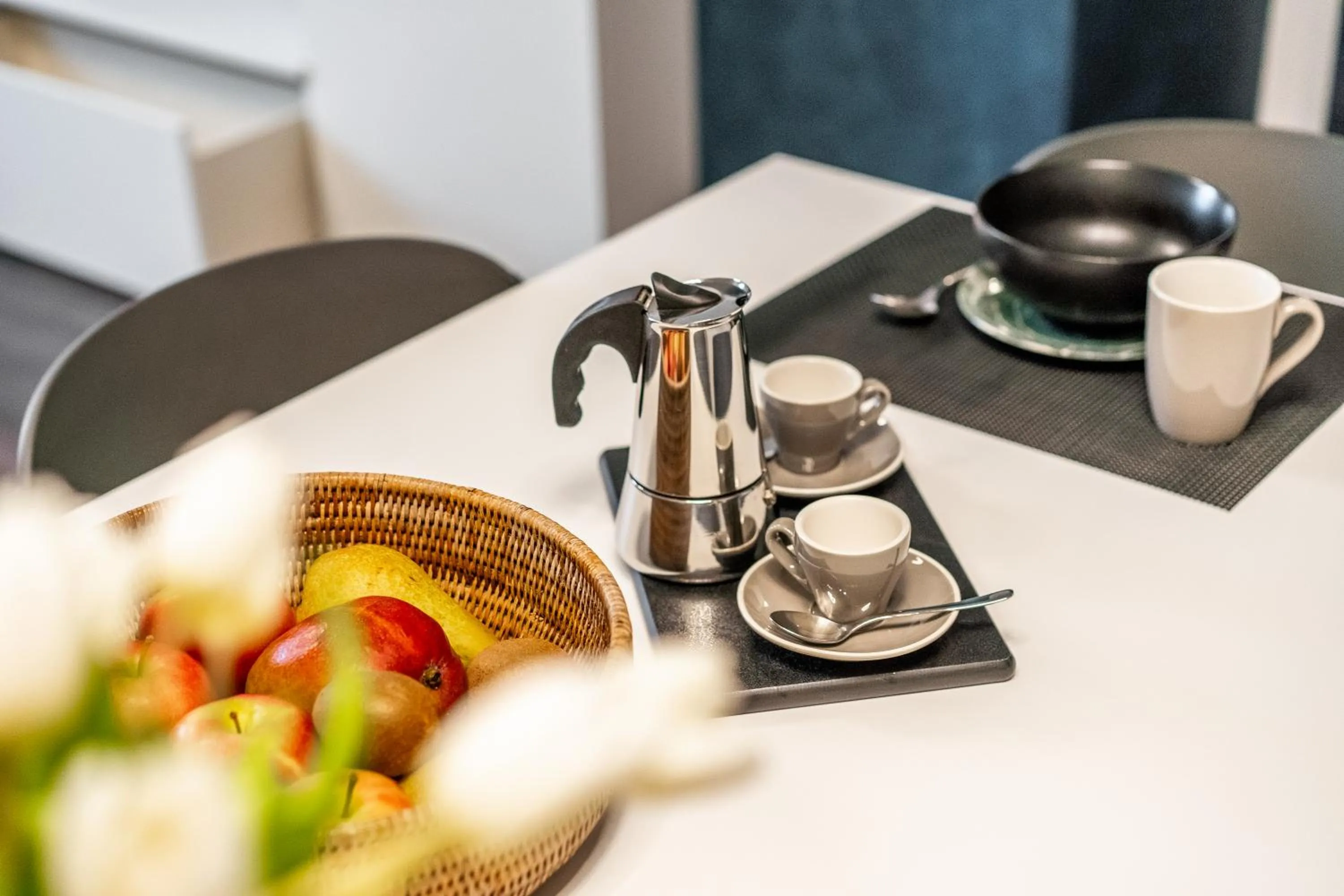 Coffee/tea facilities in Appartamenti Vasco Renna Surf Center