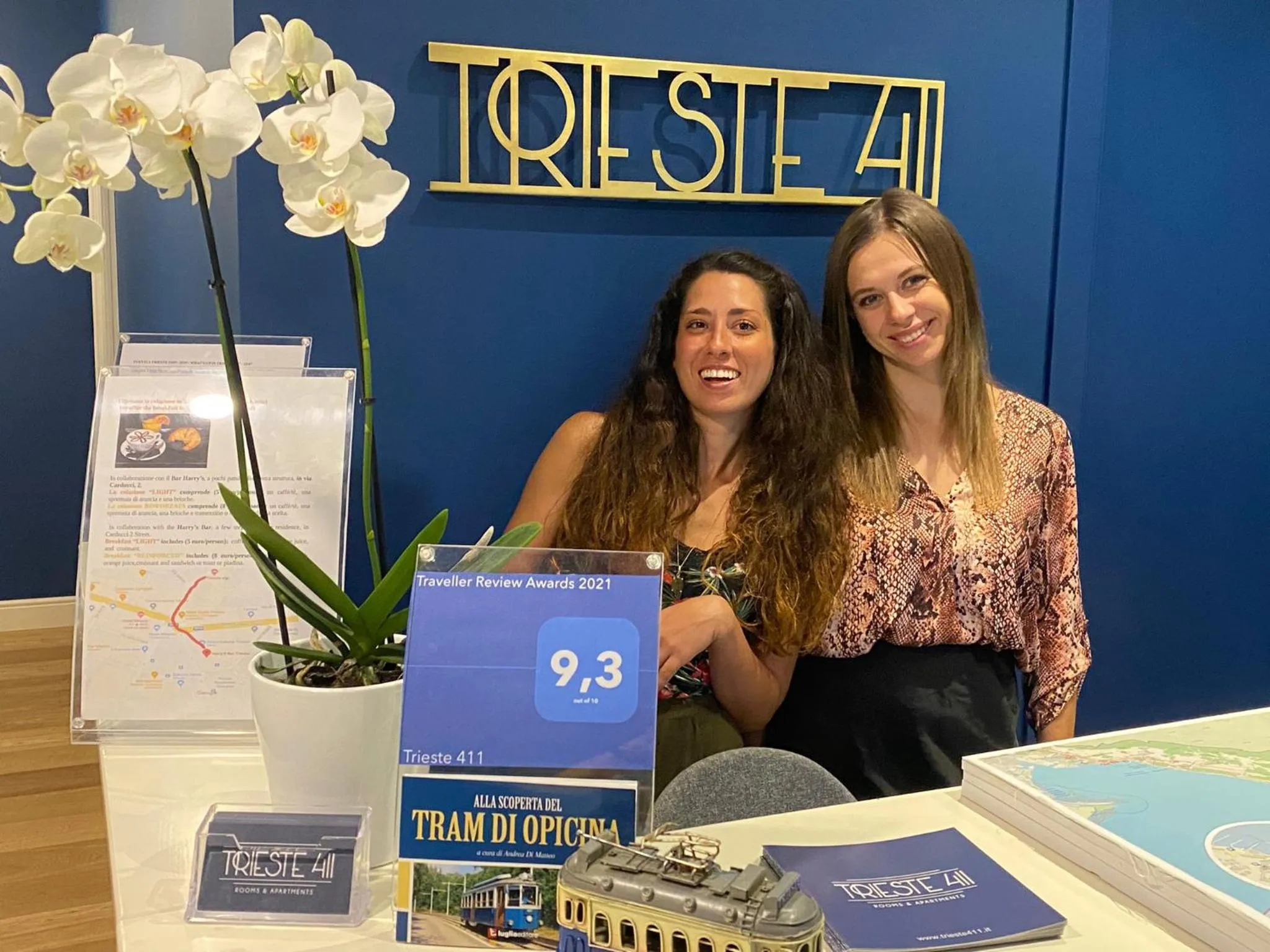 Lobby or reception in Trieste 411 - Rooms & Apartments