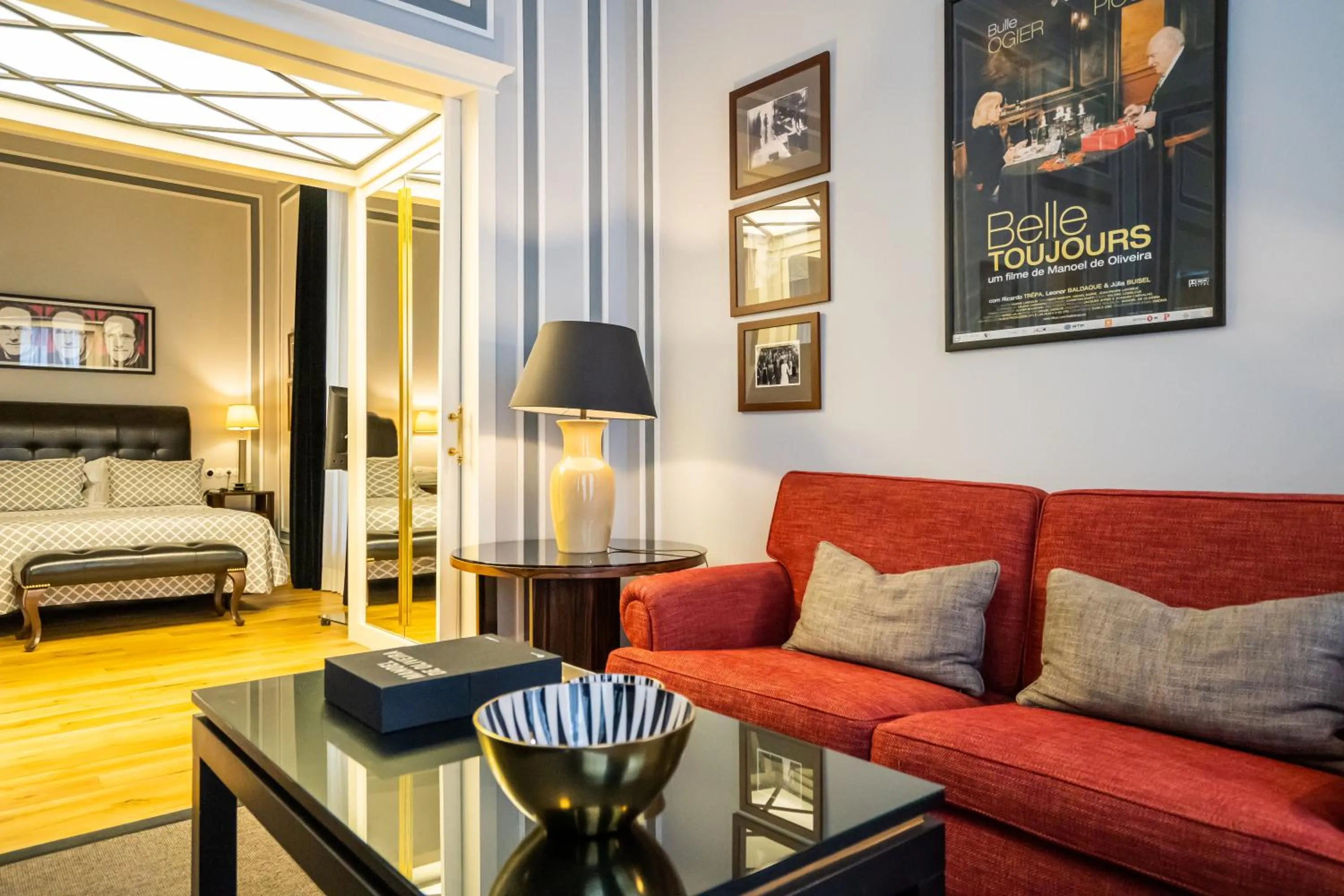 Bed in Grande Hotel do Porto